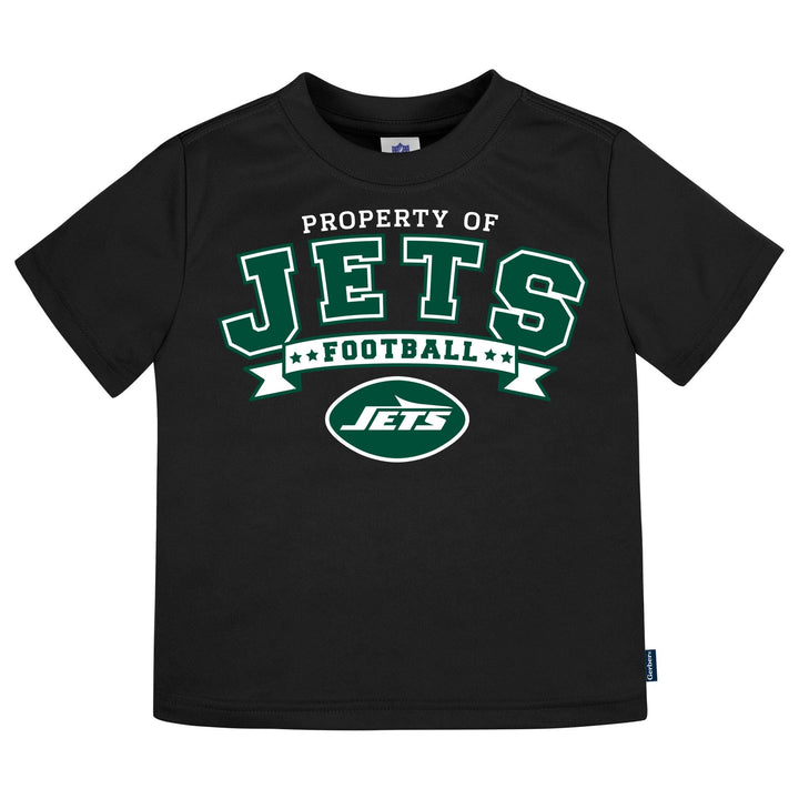 3-Piece Infant & Toddler Neutral New York Jets T-Shirts Tops NFL 