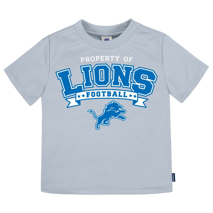 3-Piece Infant & Toddler Neutral Detroit Lions T-Shirts NFL NFL 