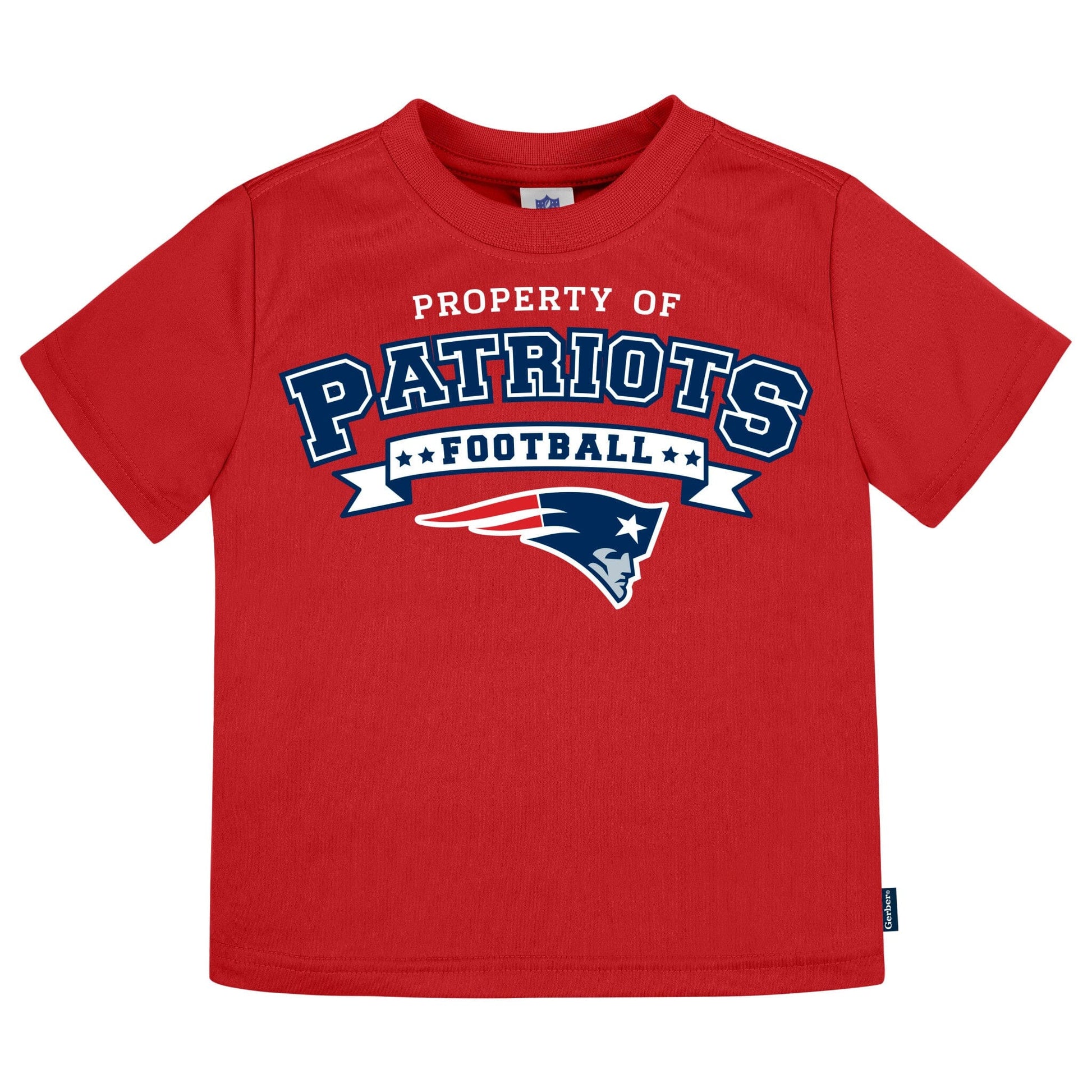 3-Piece Infant & Toddler Neutral New England Patriots T-Shirts Tops NFL 
