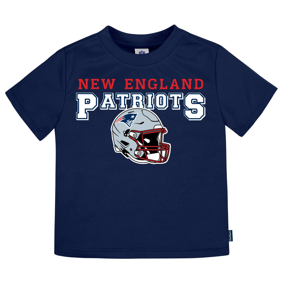 3-Piece Infant & Toddler Neutral New England Patriots T-Shirts Tops NFL 
