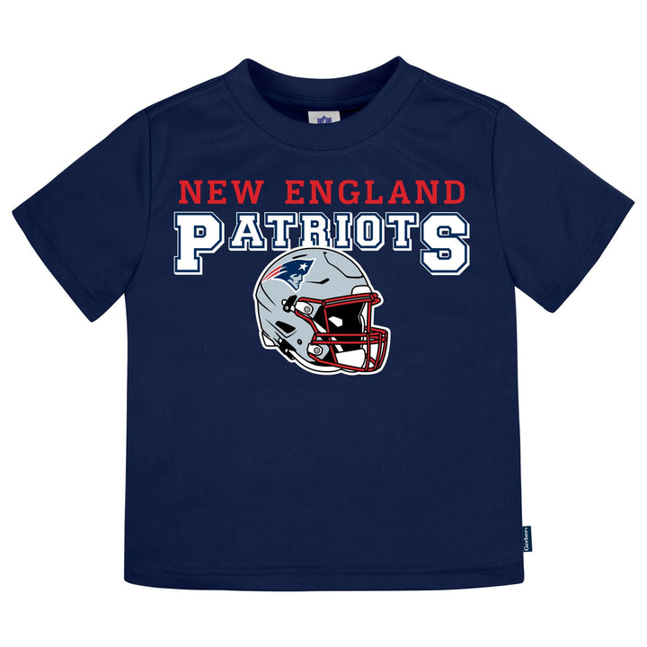 3-Piece Infant & Toddler Neutral New England Patriots T-Shirts Tops NFL 