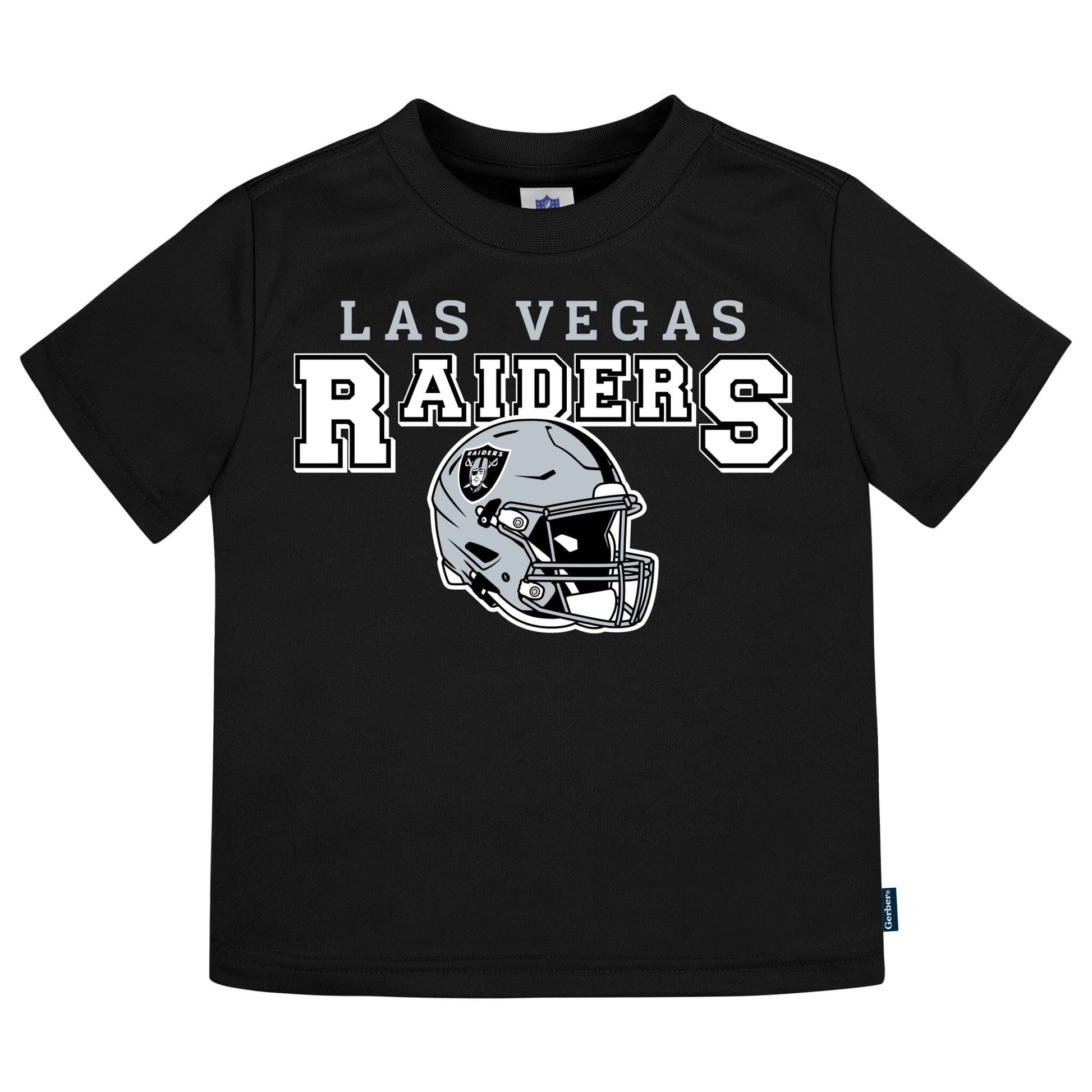 3-Piece Infant & Toddler Neutral Las Vegas Raiders T-Shirts Tops NFL 