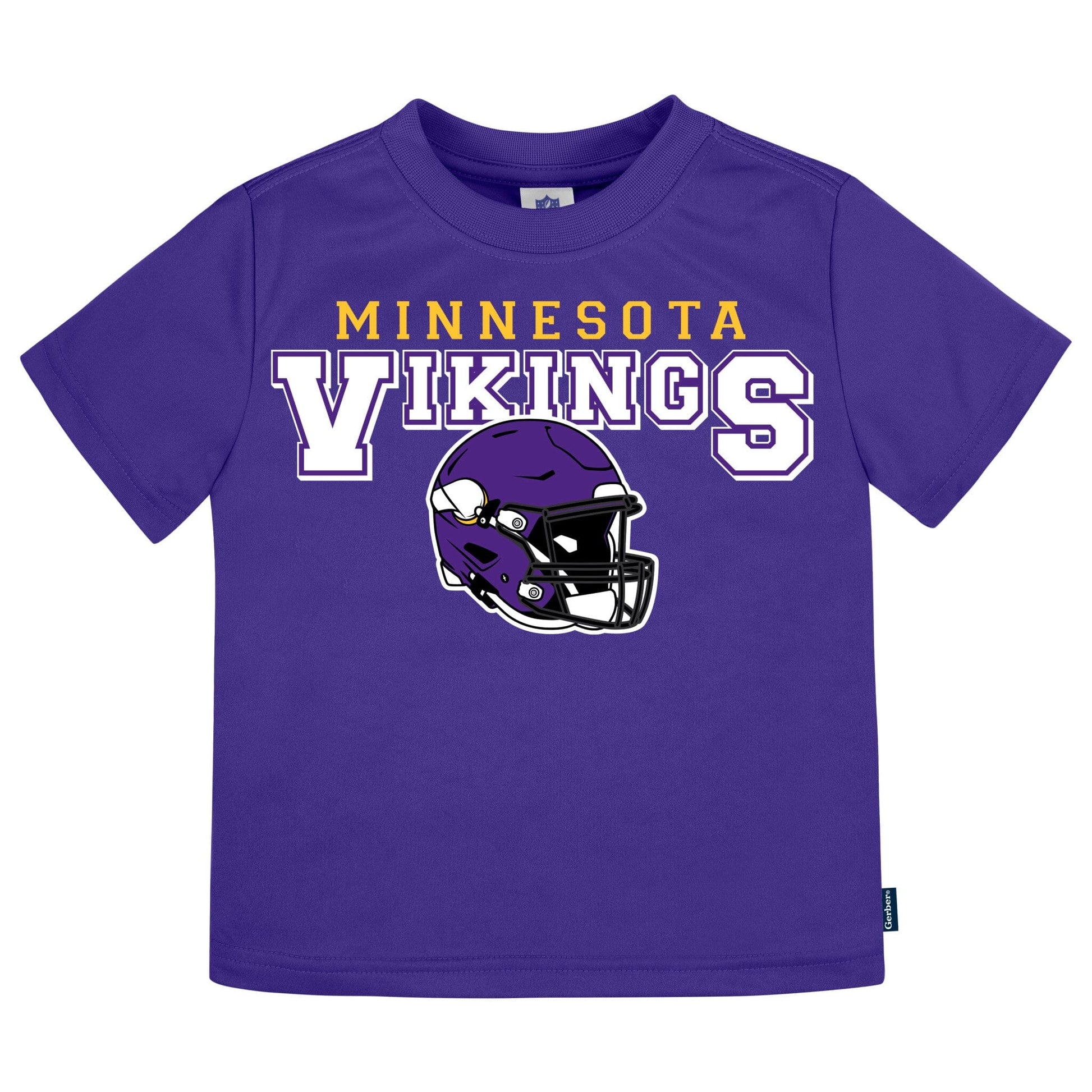 3-Piece Infant & Toddler Neutral Minnesota Vikings T-Shirts Tops NFL 