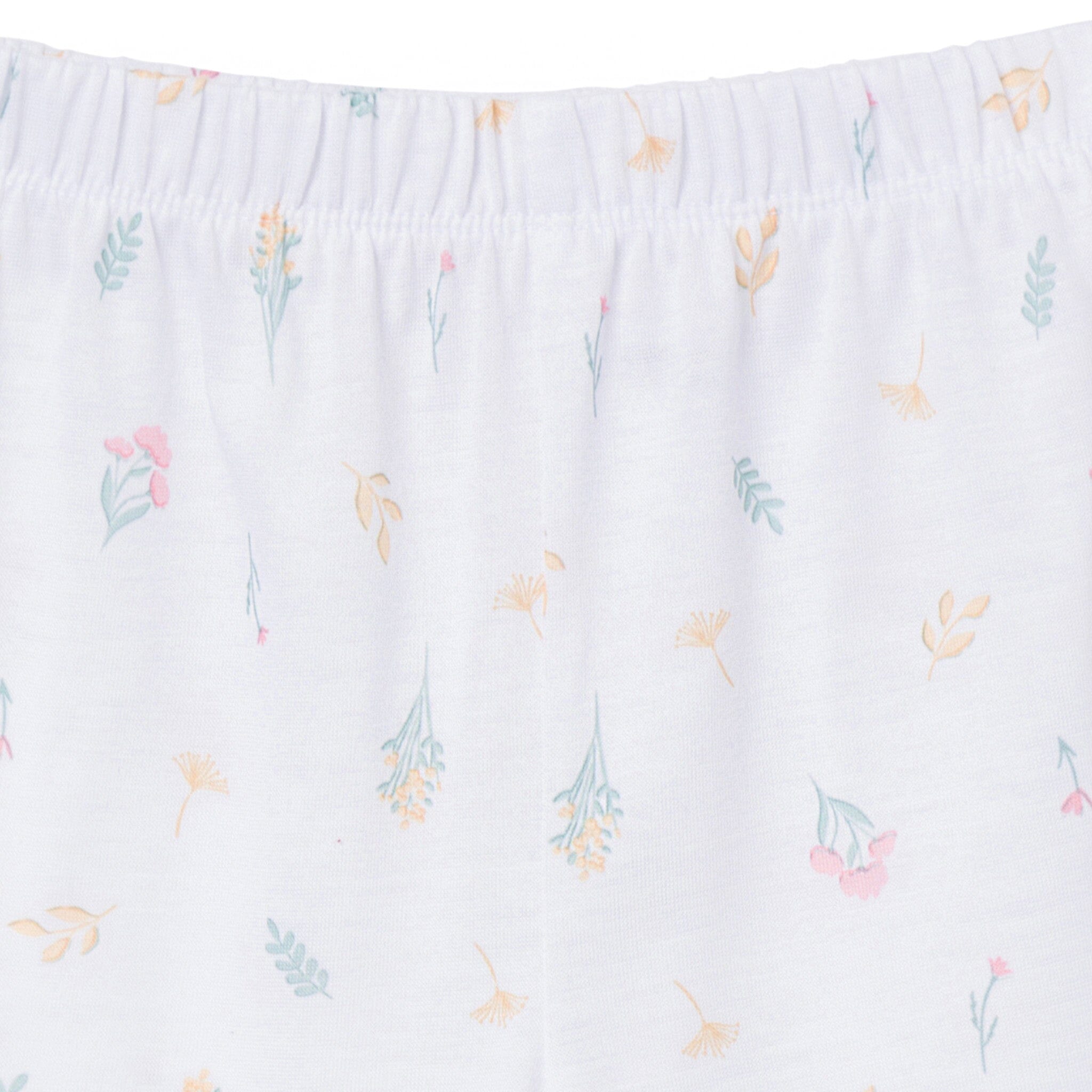 3-Piece Toddler Girls Wildflowers T-Shirt, Shorts & Pants Pajama Set Sleepwear Gerber® 