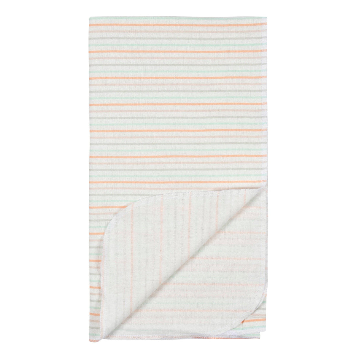 4- Baby Neutral Vegetables Flannel Blankets