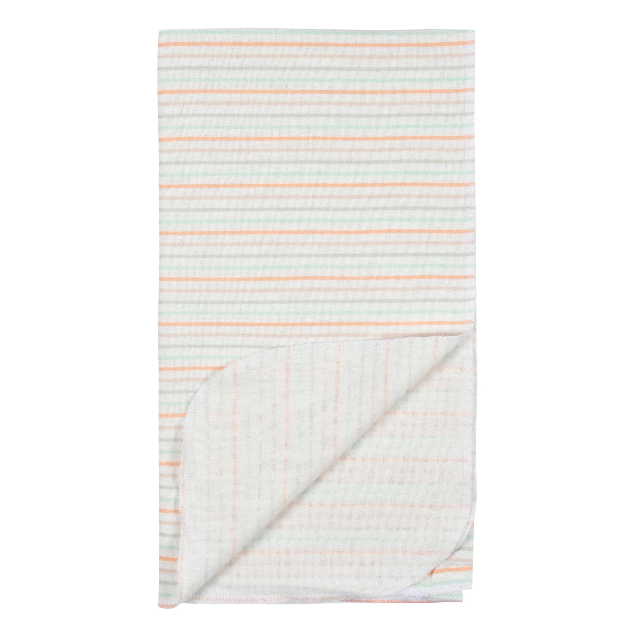 4- Baby Neutral Vegetables Flannel Blankets