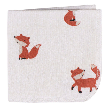 4-Pack Baby Boys Fox Terry Washcloths