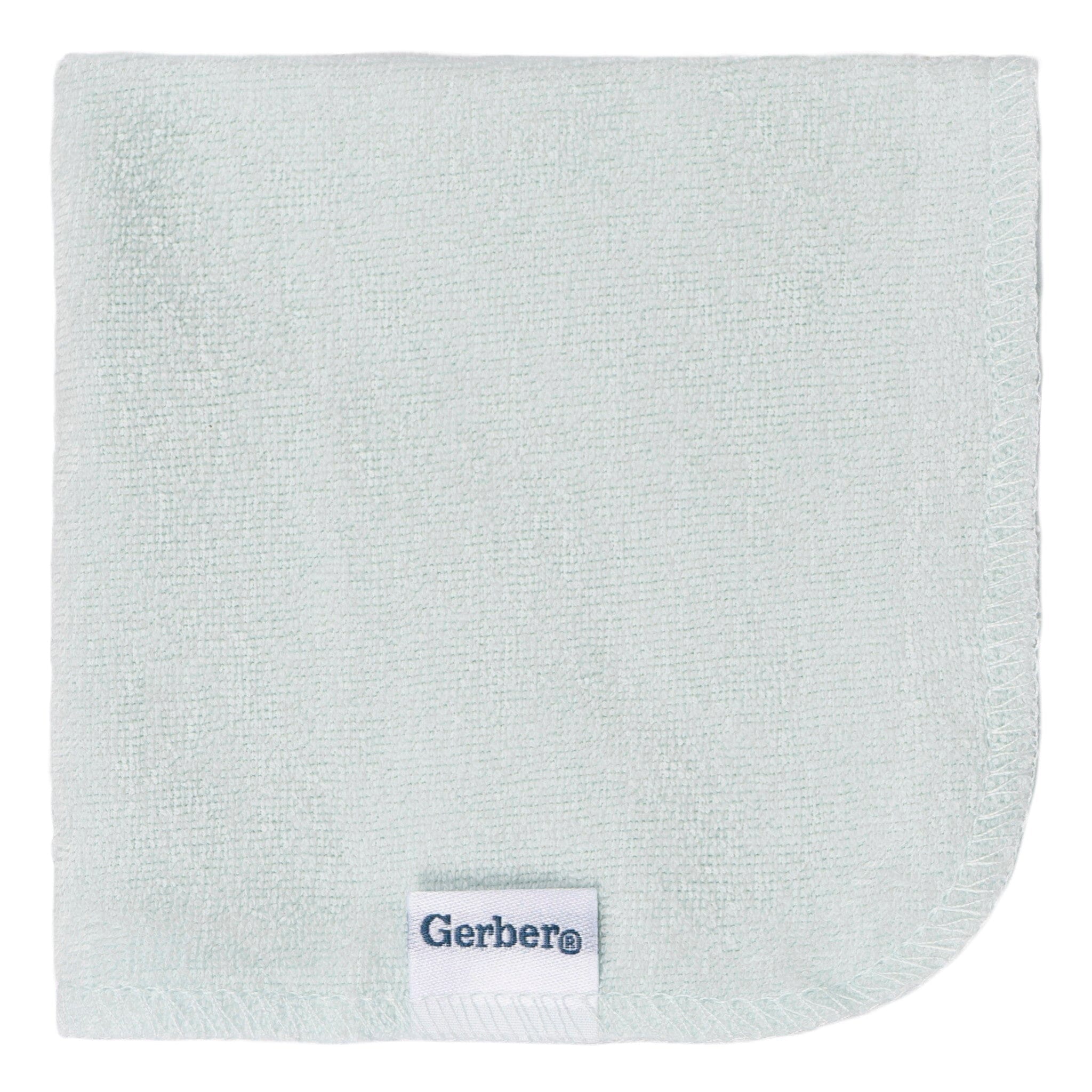 4-Pack Baby Girls She Sells Sea Shells Terry Washcloths Bath Gerber® 