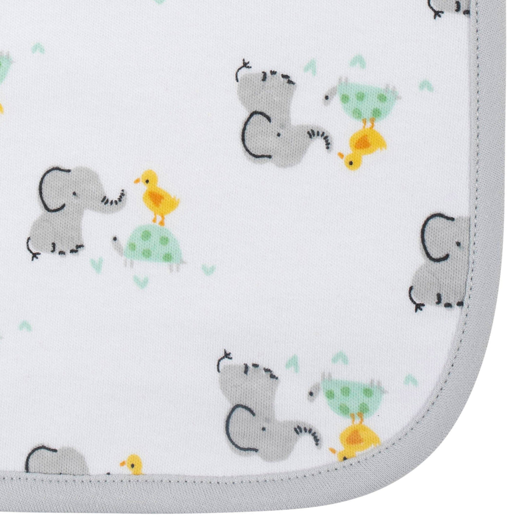 4-Pack Baby Neutral Baby Animals Terry Burp Cloths