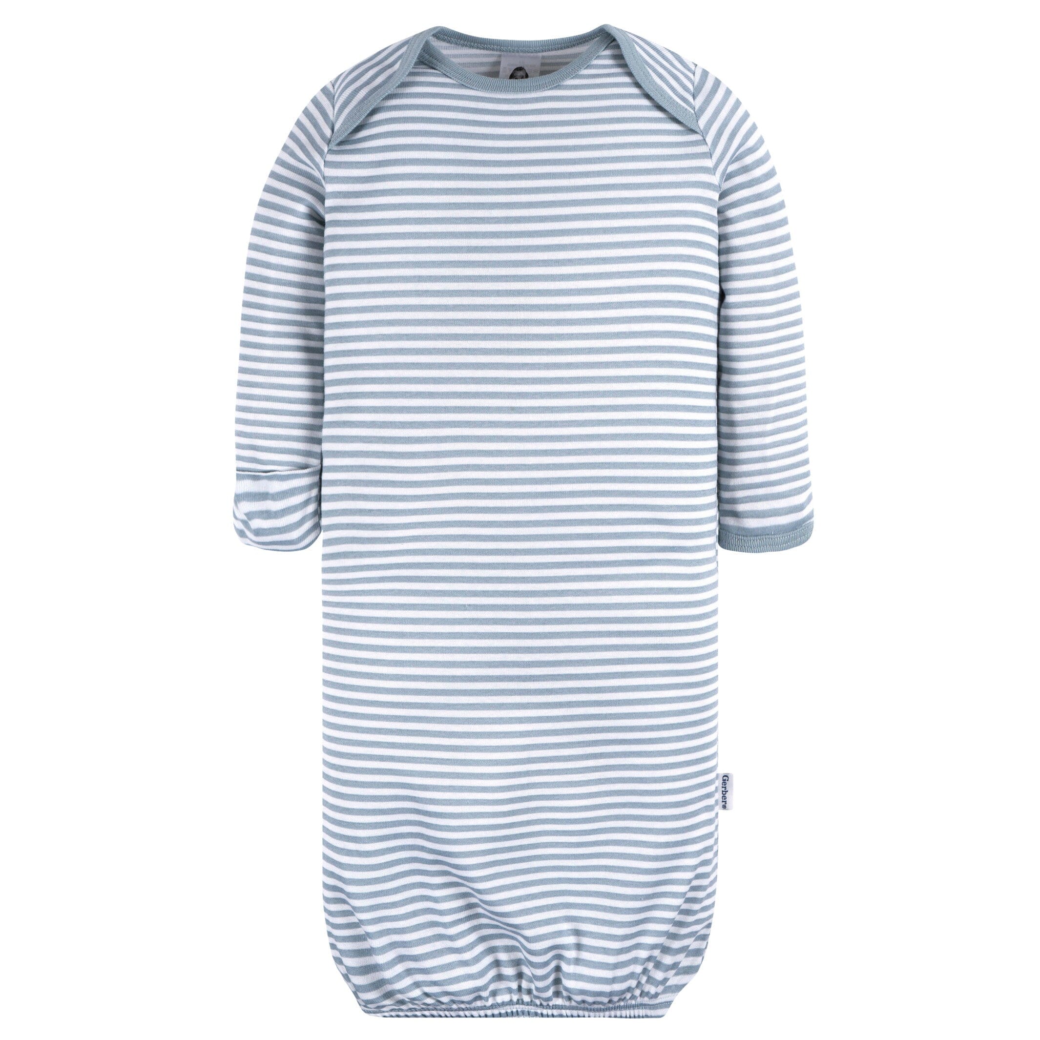 4-Pack Baby Boys Navy Dogs Gowns