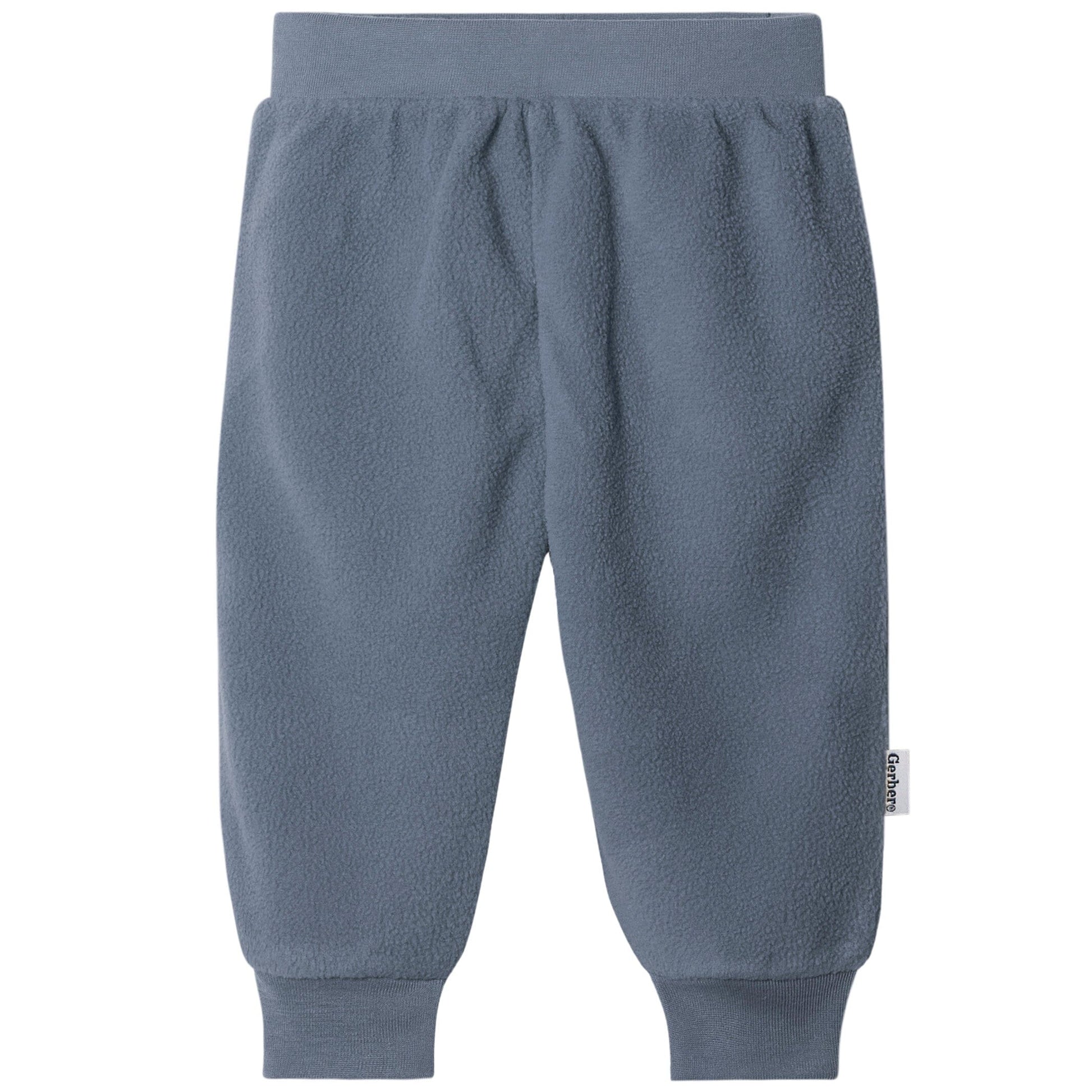 4-Pack Baby Boys Navy Gingham Fleece Pants