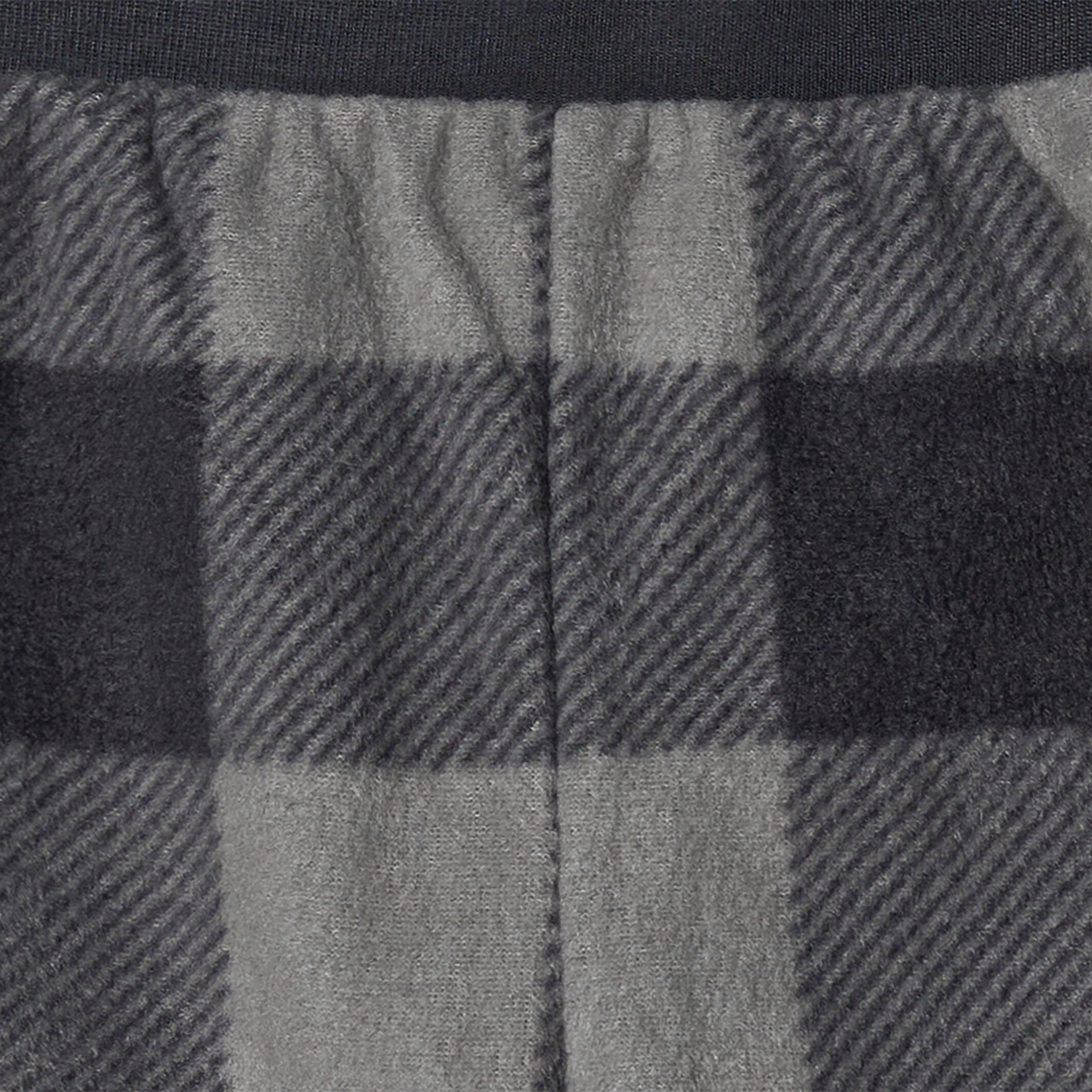 4-Pack Baby Boys Navy Gingham Fleece Pants