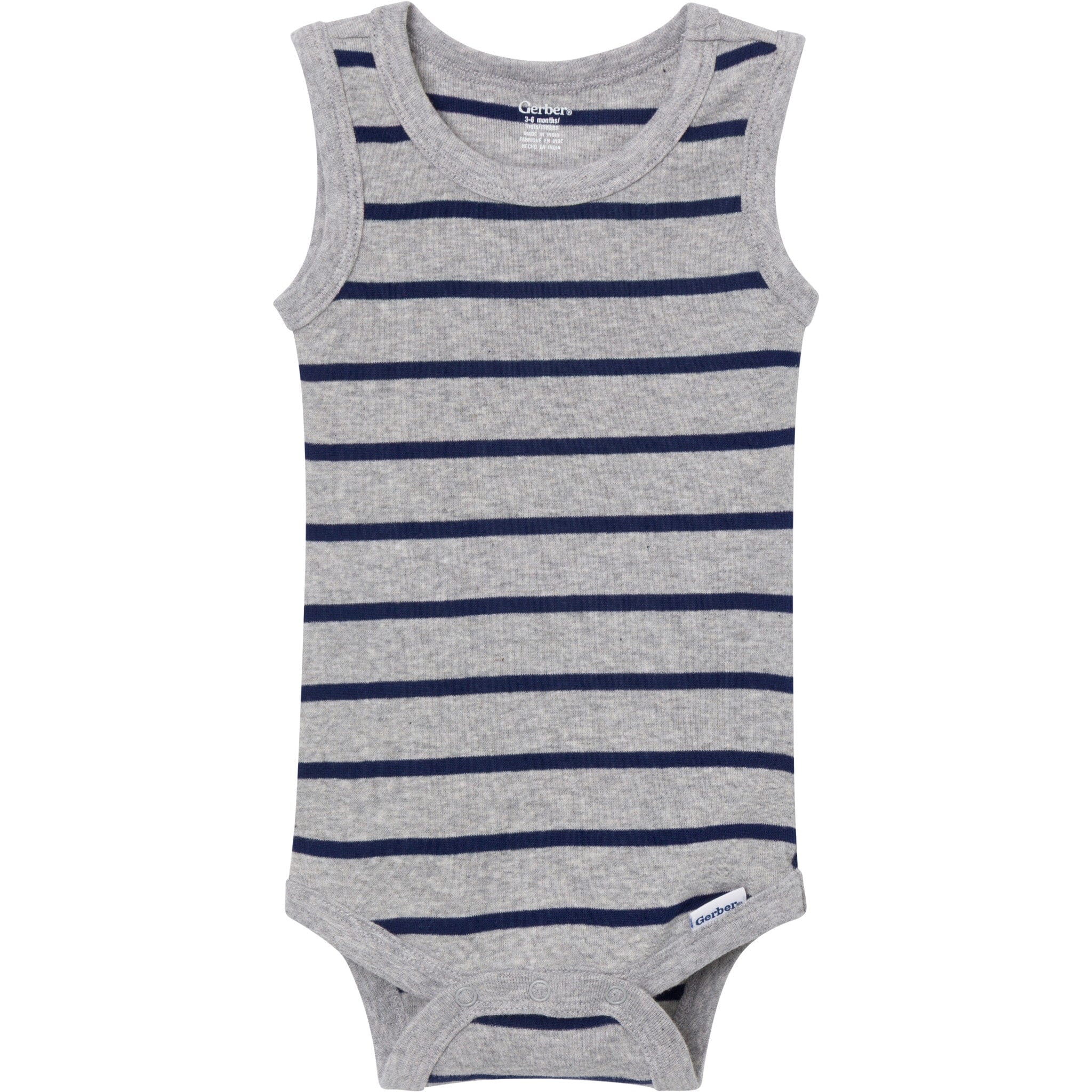 4-Pack Baby Boys Stars & Stripes Sleeveless Bodysuits onesies Gerber® 