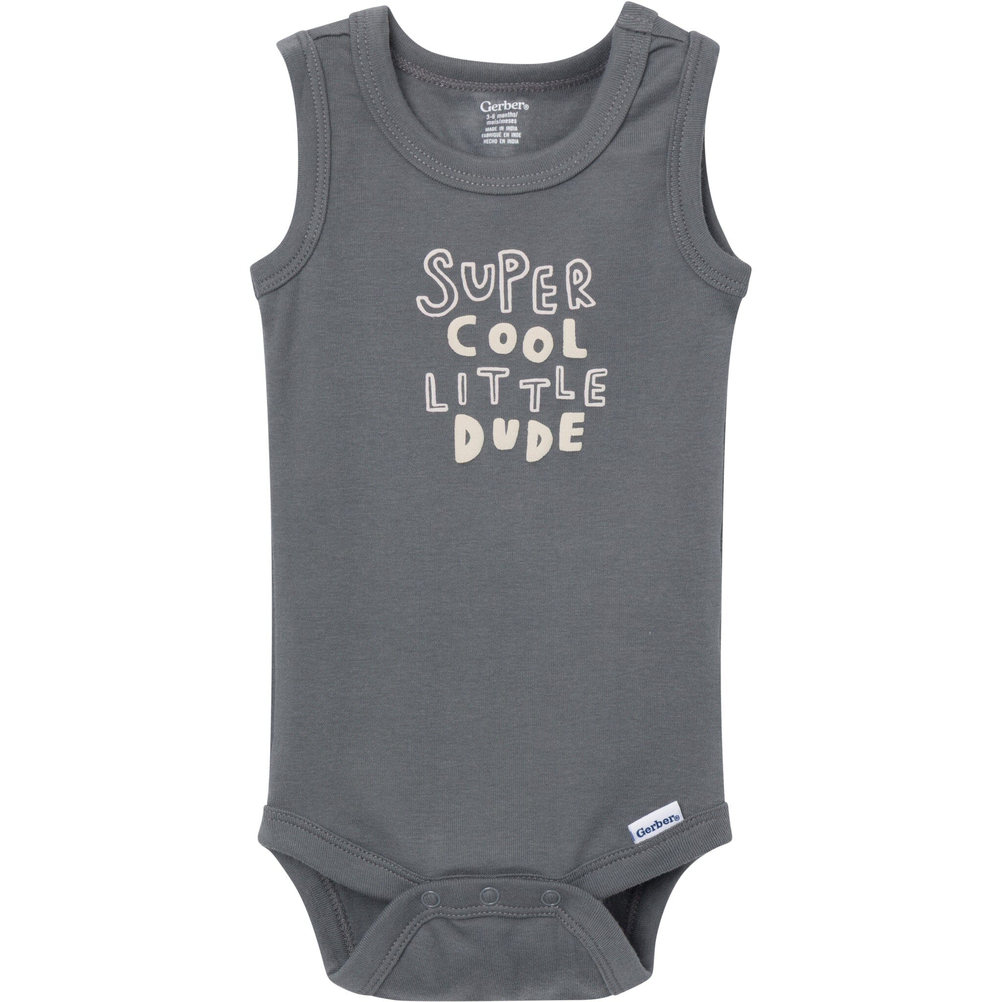 4-Pack Baby Boys Surfer Dude Sleeveless Bodysuits onesies Gerber® 