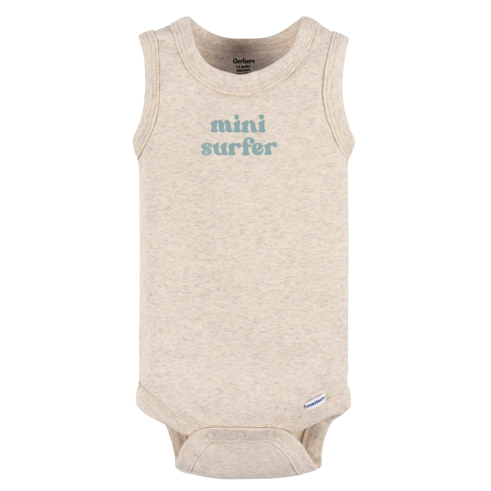4-Pack Baby Boys Surfer Onesies® Bodysuits