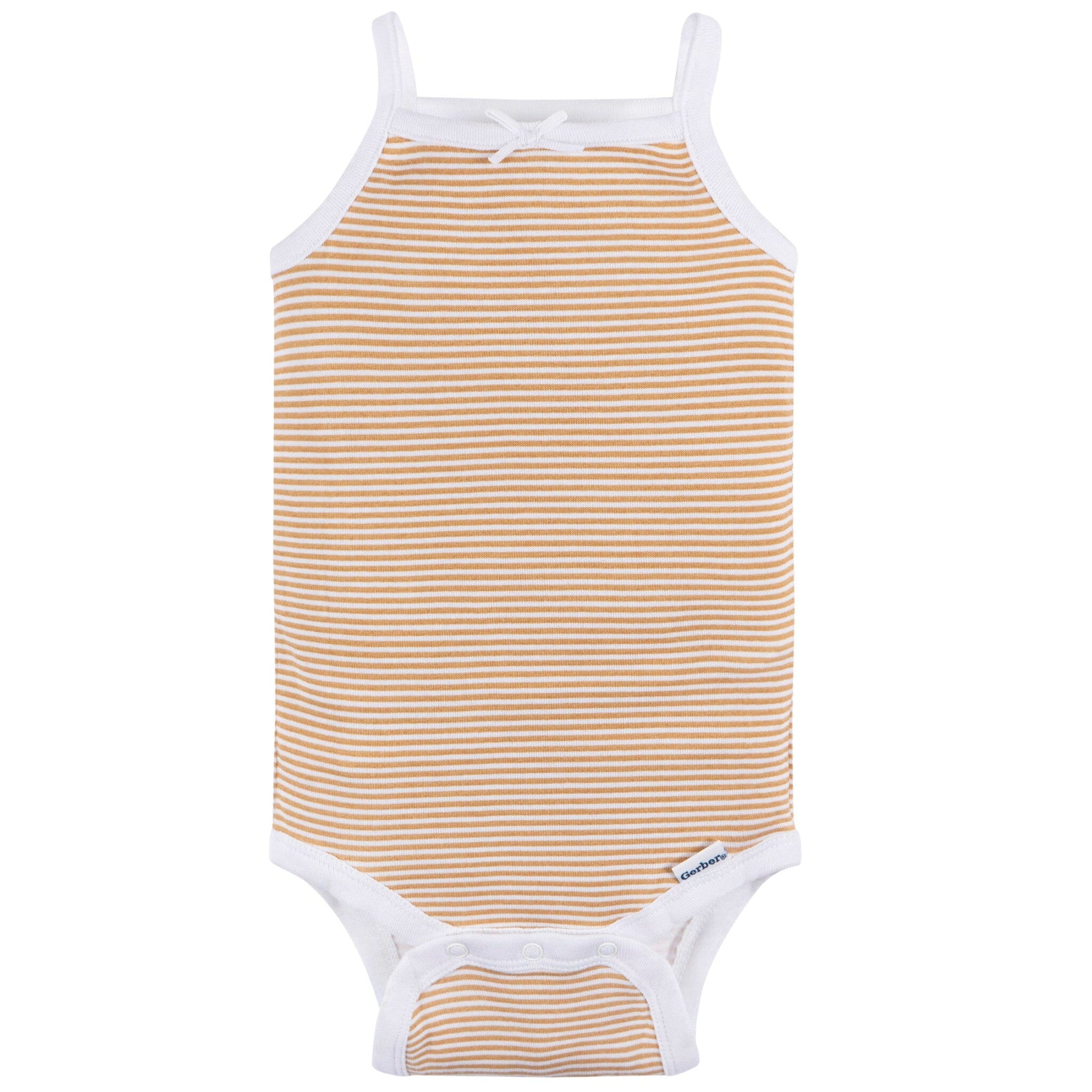 4-Pack Baby Girls Green Foral Sleeveless Onesies® Bodysuits