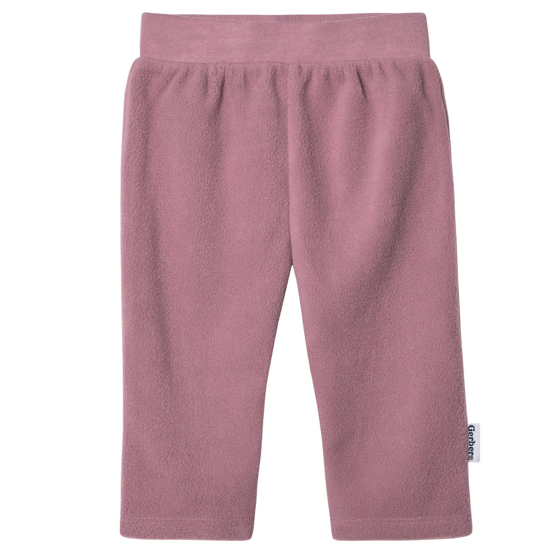 4-Pack Baby Girls Pink Fleece Pants