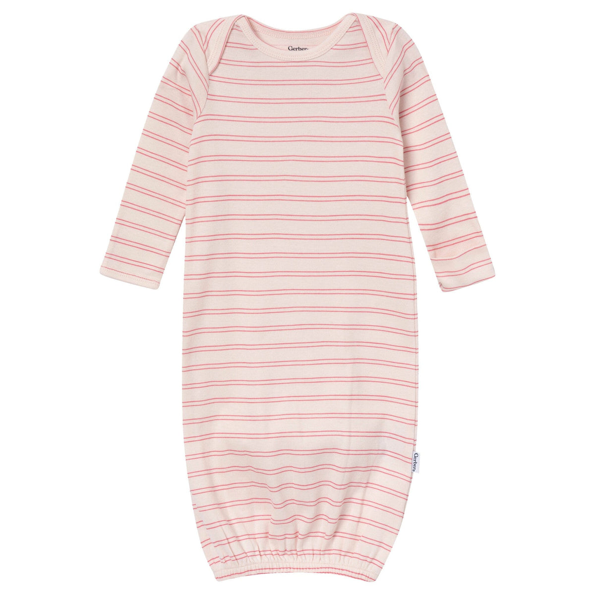 4-Pack Baby Girls Pink Floral Gowns Gerber® 