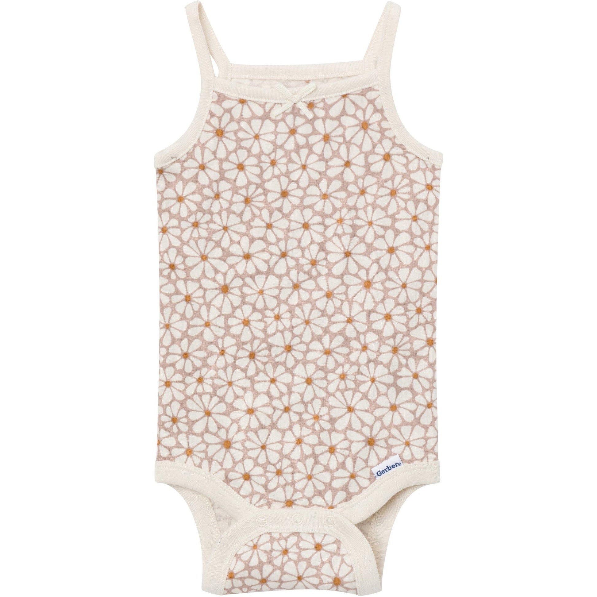 4-Pack Baby Girls Shells Sleeveless Bodysuits onesies Gerber® 