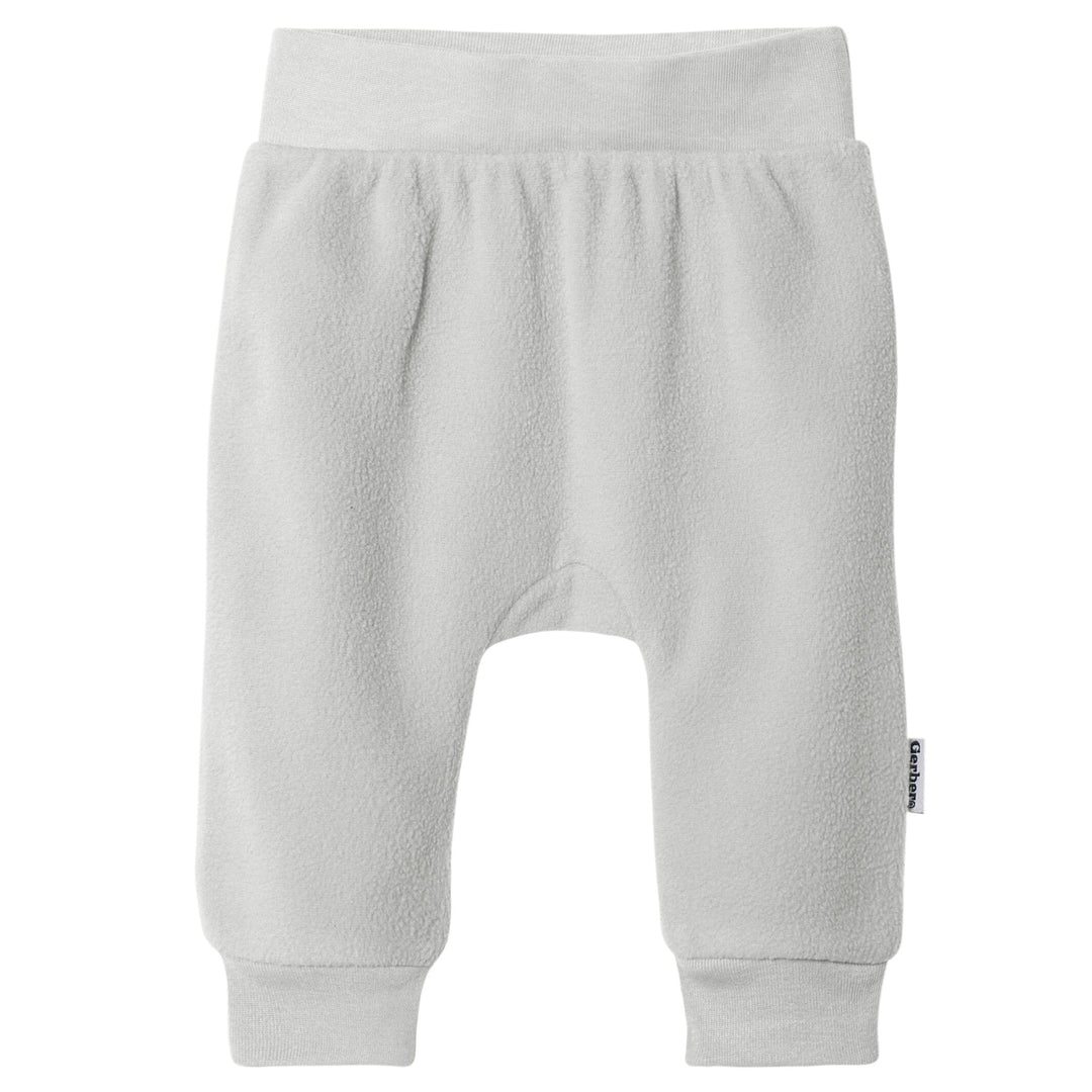 4-Pack Baby Neutral Grey Fleece Pants