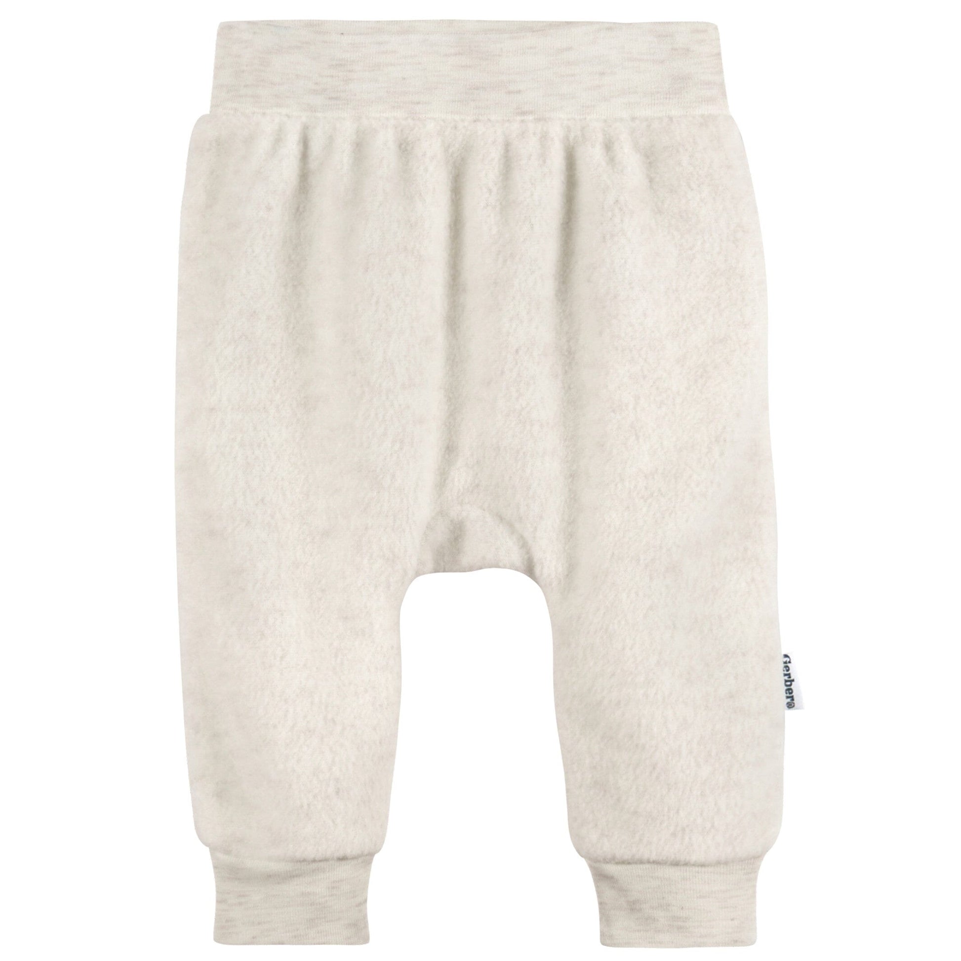 4-Pack Baby Neutral Lt Oatmeal Heather Fleece Pants