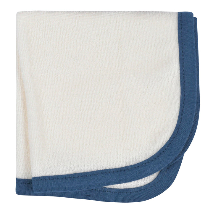 4-Piece Baby Boys Bear Hooded Towel & Washcloth Set