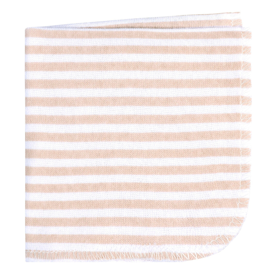 4-Piece Baby Boys Brown Lion Towel & Washcloths