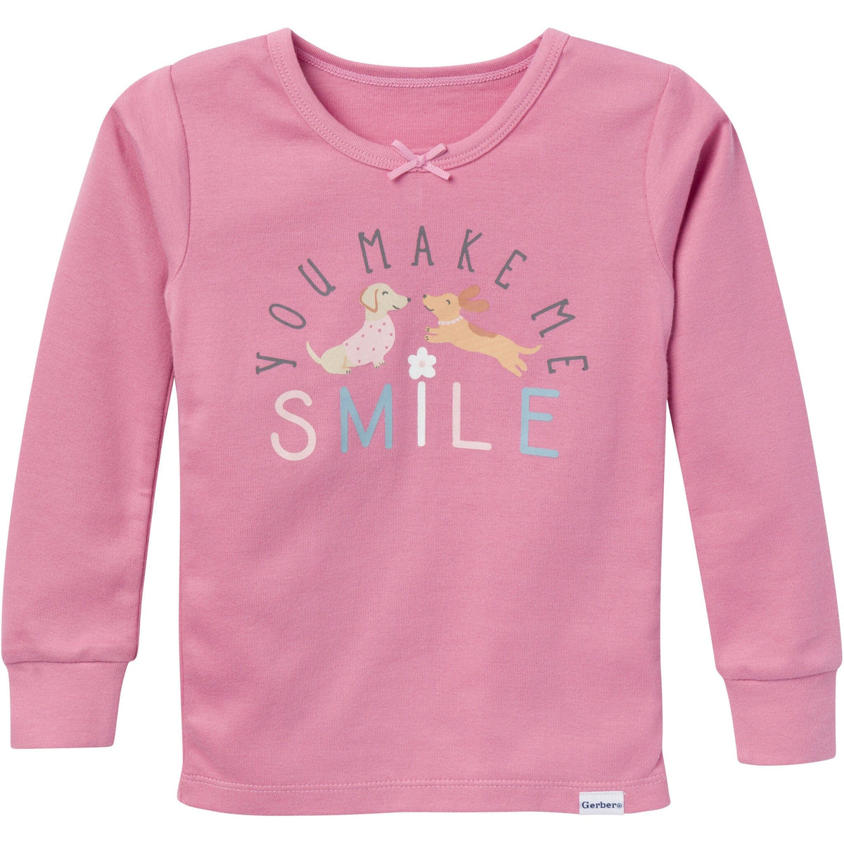 4-Piece Baby & Toddler Girls Dogs Tops and Pants Sets
