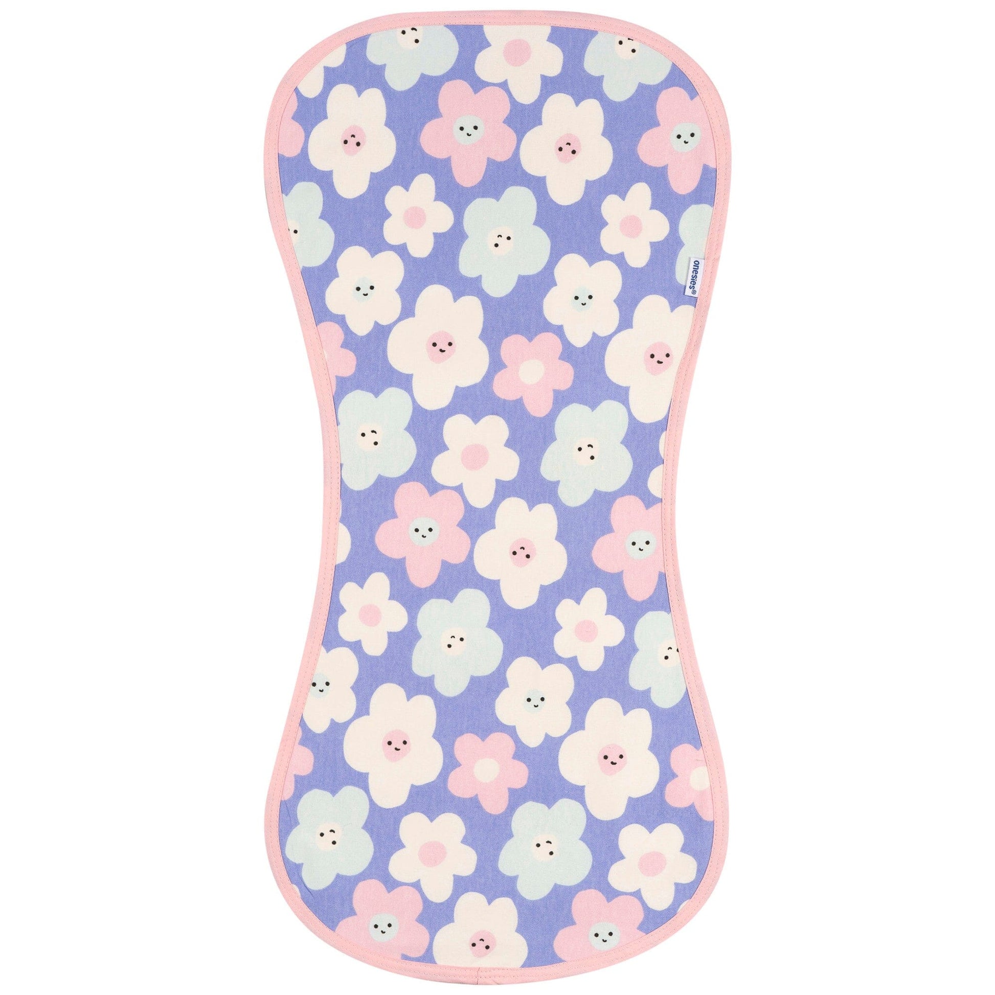 4-Piece Baby Girls Pink/Purple Burpcloth bibs Gerber® 
