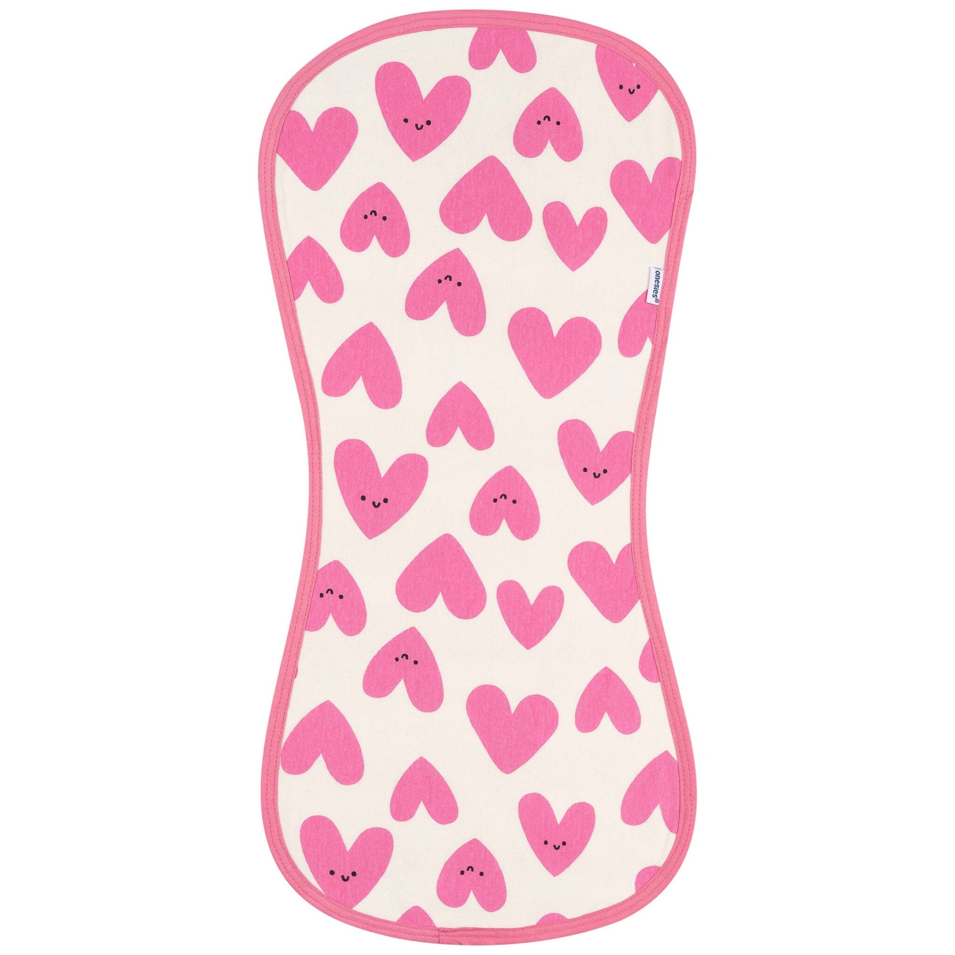 4-Piece Baby Girls Pink/Purple Burpcloth bibs Gerber® 