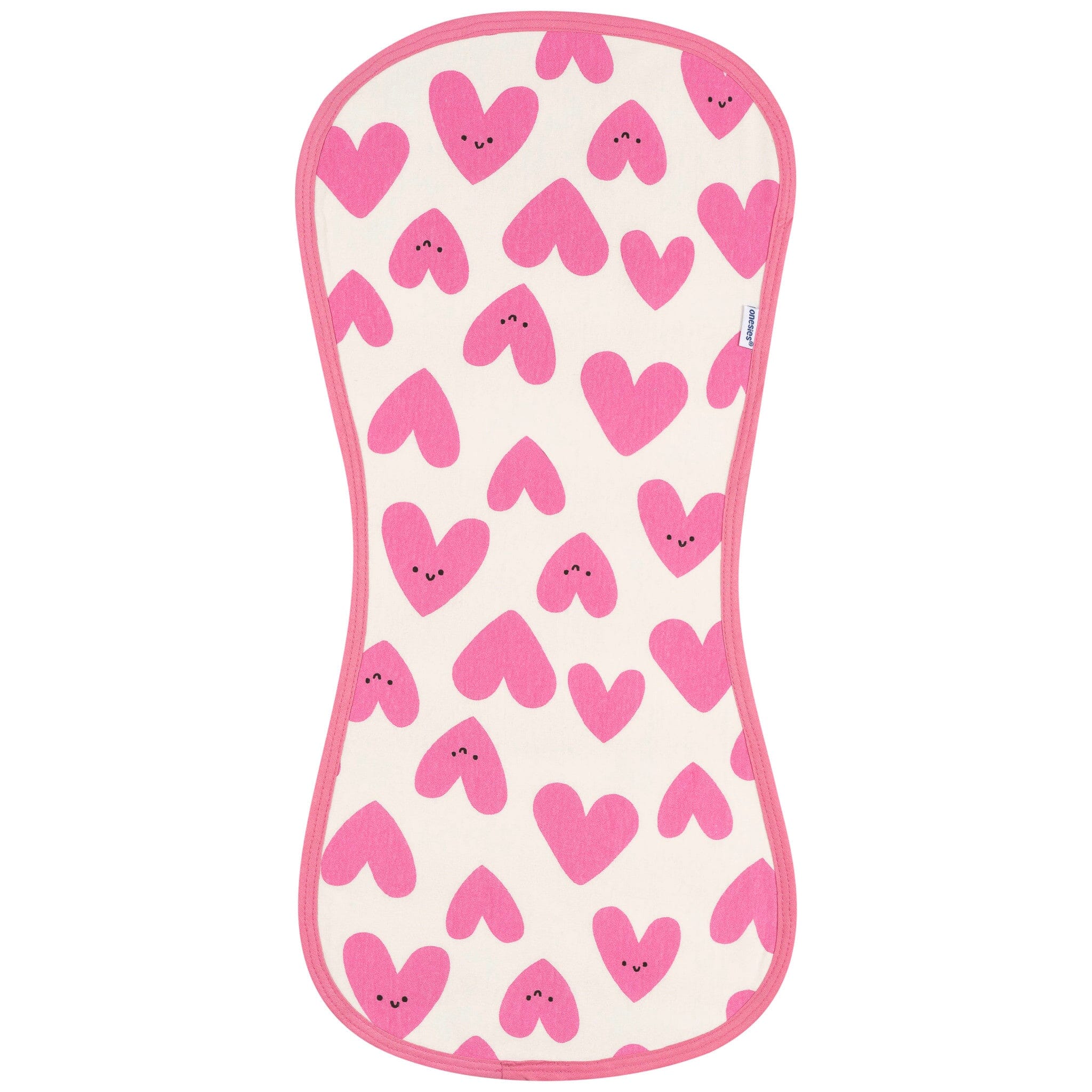 4-Piece Baby Girls Pink/Purple Burpcloth bibs Gerber® 