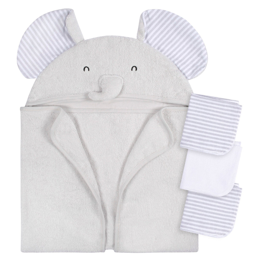 https://www.gerberchildrenswear.com/cdn/shop/files/Gerber_4-piece-baby-and-toddler-neutral-grey-elephant-towel-washcloths-evyr-bath_image_1.jpg?v=1686836028&width=1080