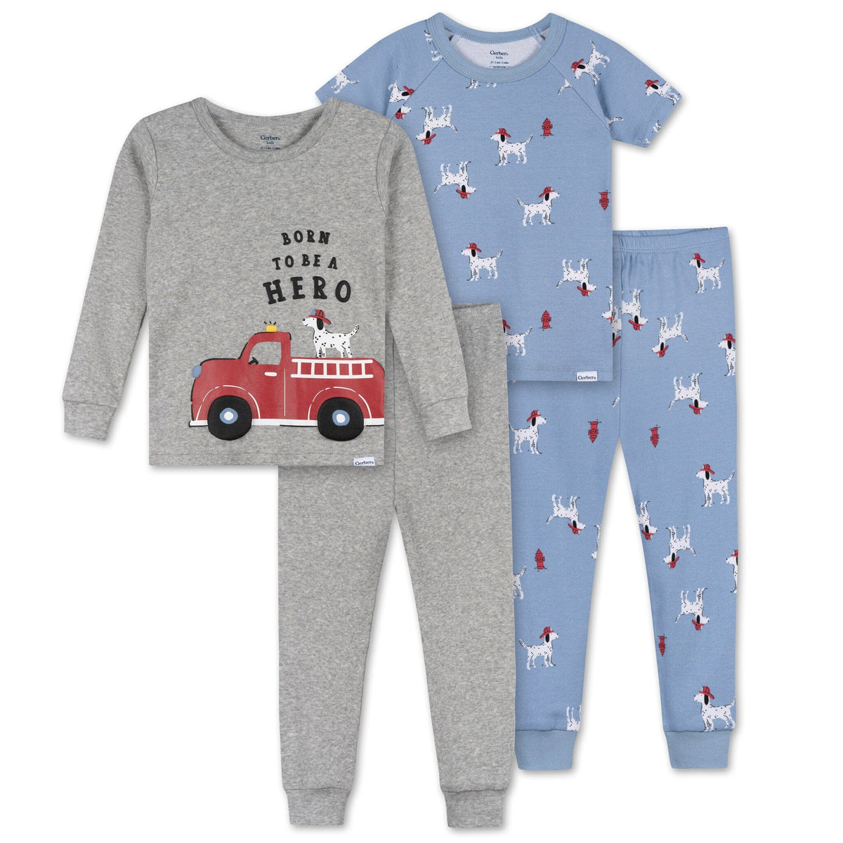 4-Piece Infant & Toddler Boys Hero Pajama Set sleepwear Gerber® 