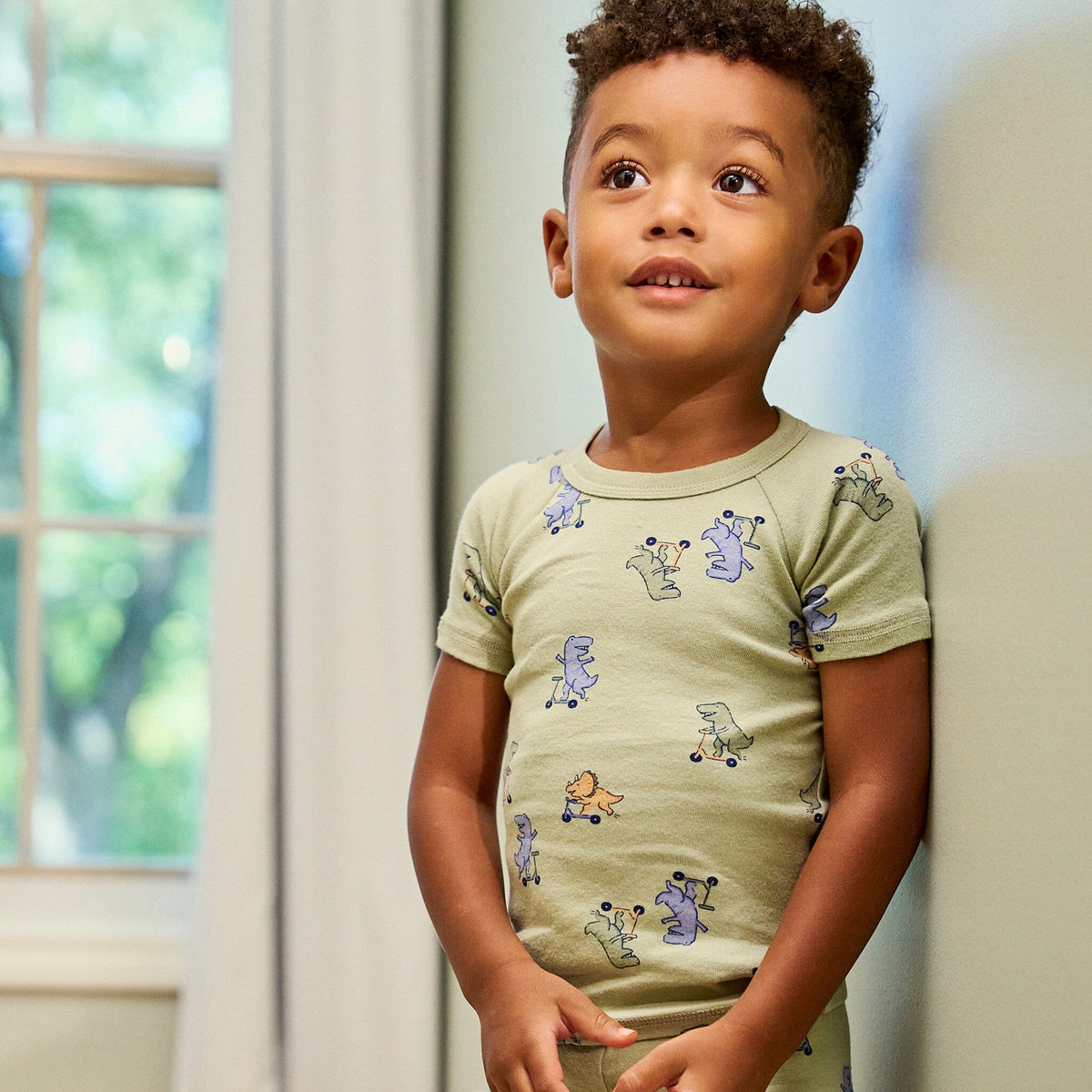 4-Piece Infant & Toddler Boys Dino Pajama Set sleepwear Gerber® 