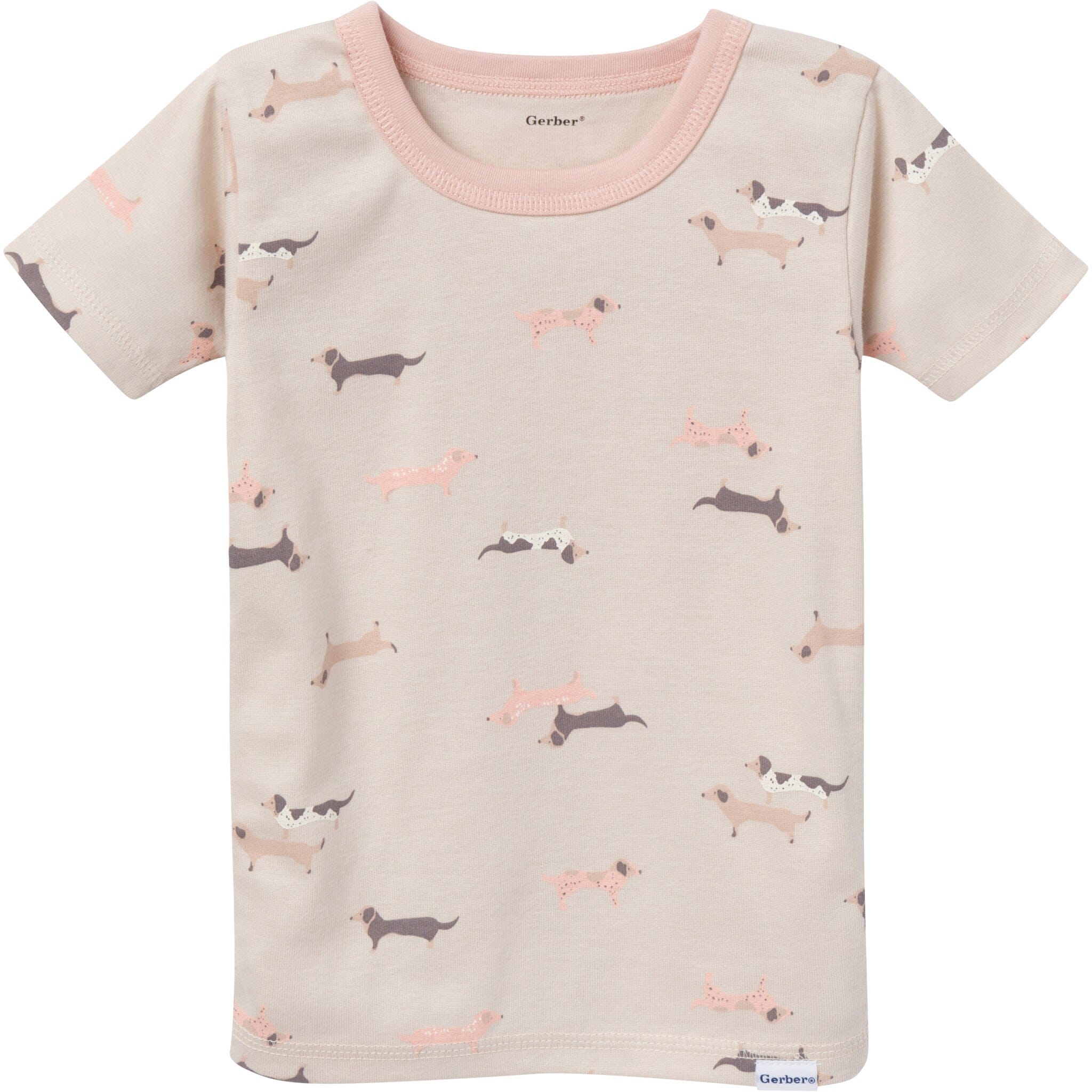 4-Piece Baby & Toddler Neutral Dog Tops and Pants Sets