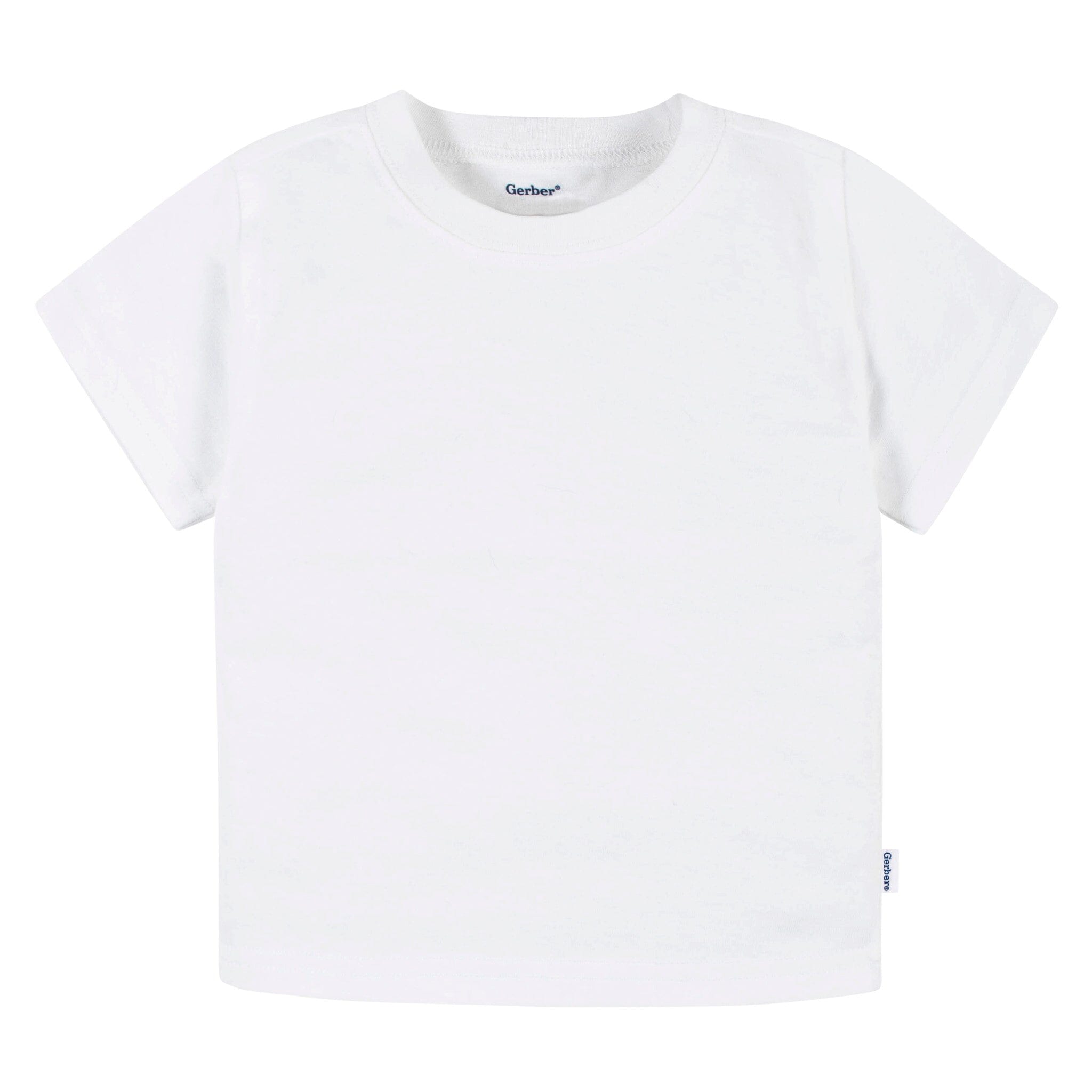 5-Pack Baby & Toddler Boys Classic Neutral Short Sleeve T-Shirts Tops Gerber® 