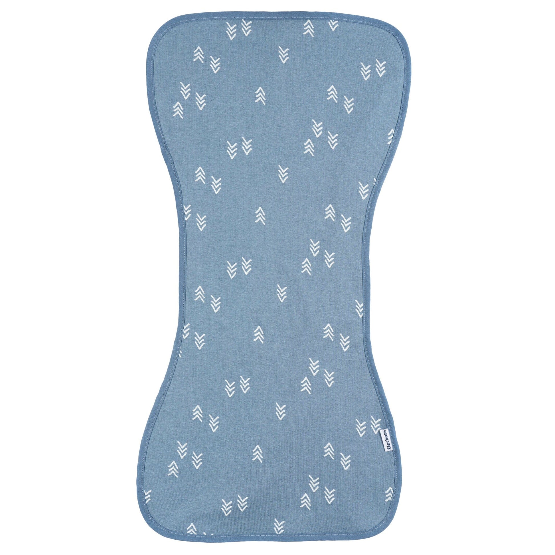5-Pack Baby Boys Blue Gold Burpcloth