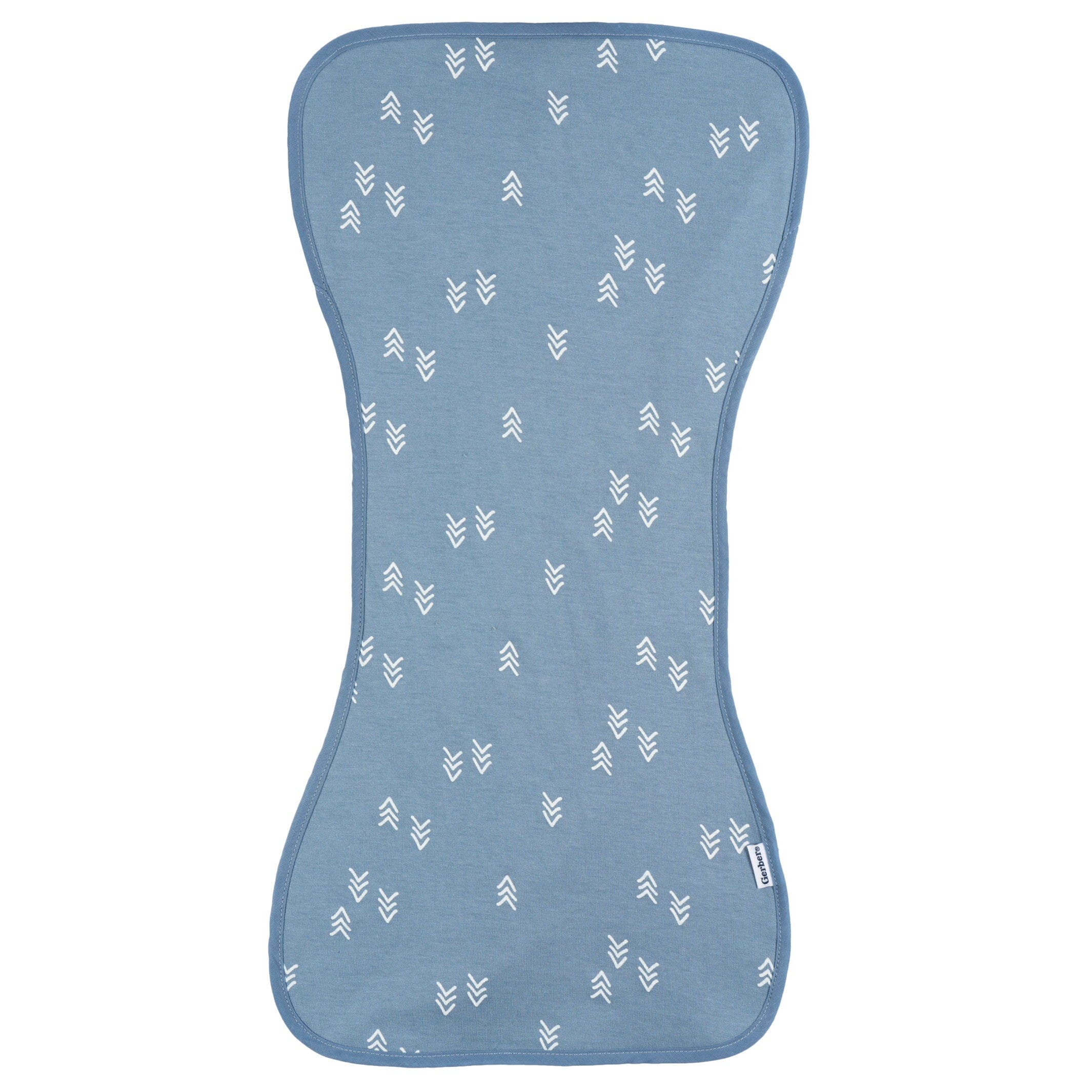 5-Pack Baby Boys Blue Gold Burpcloth