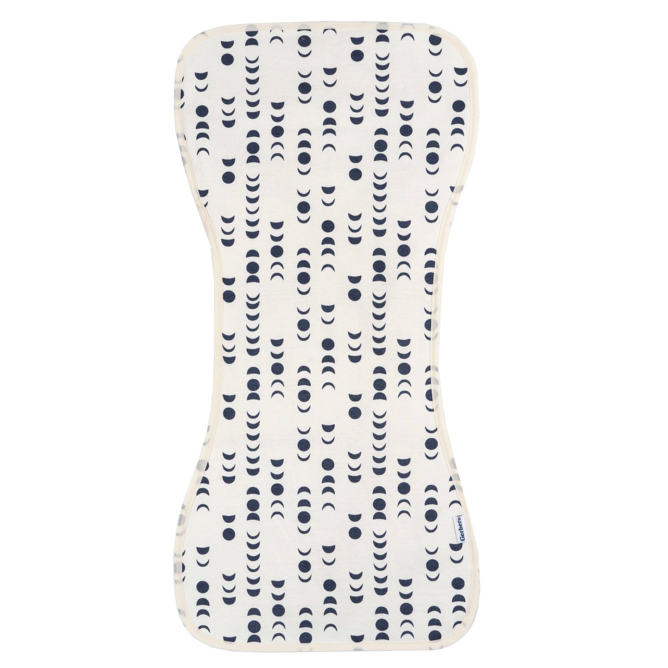 5-Pack Baby Boys Blue Gold Burpcloth