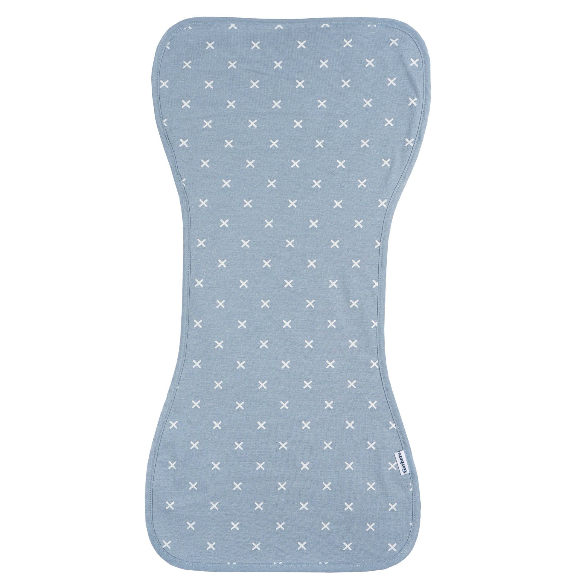 5-Pack Baby Boys Blue Gold Burpcloth