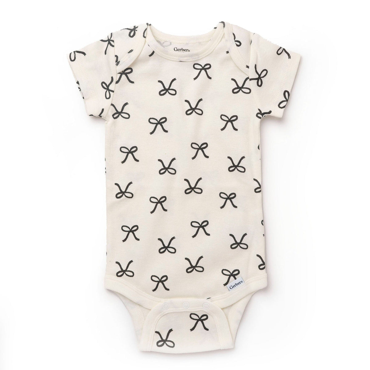 5-Pack Baby Girls Dark Floral Short Sleeve Onesies® Bodysuits onesies Gerber® 