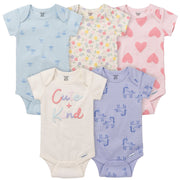 5-Pack Baby Girls Magical Short Sleeve Onesies® Bodysuits onesies Gerber® 
