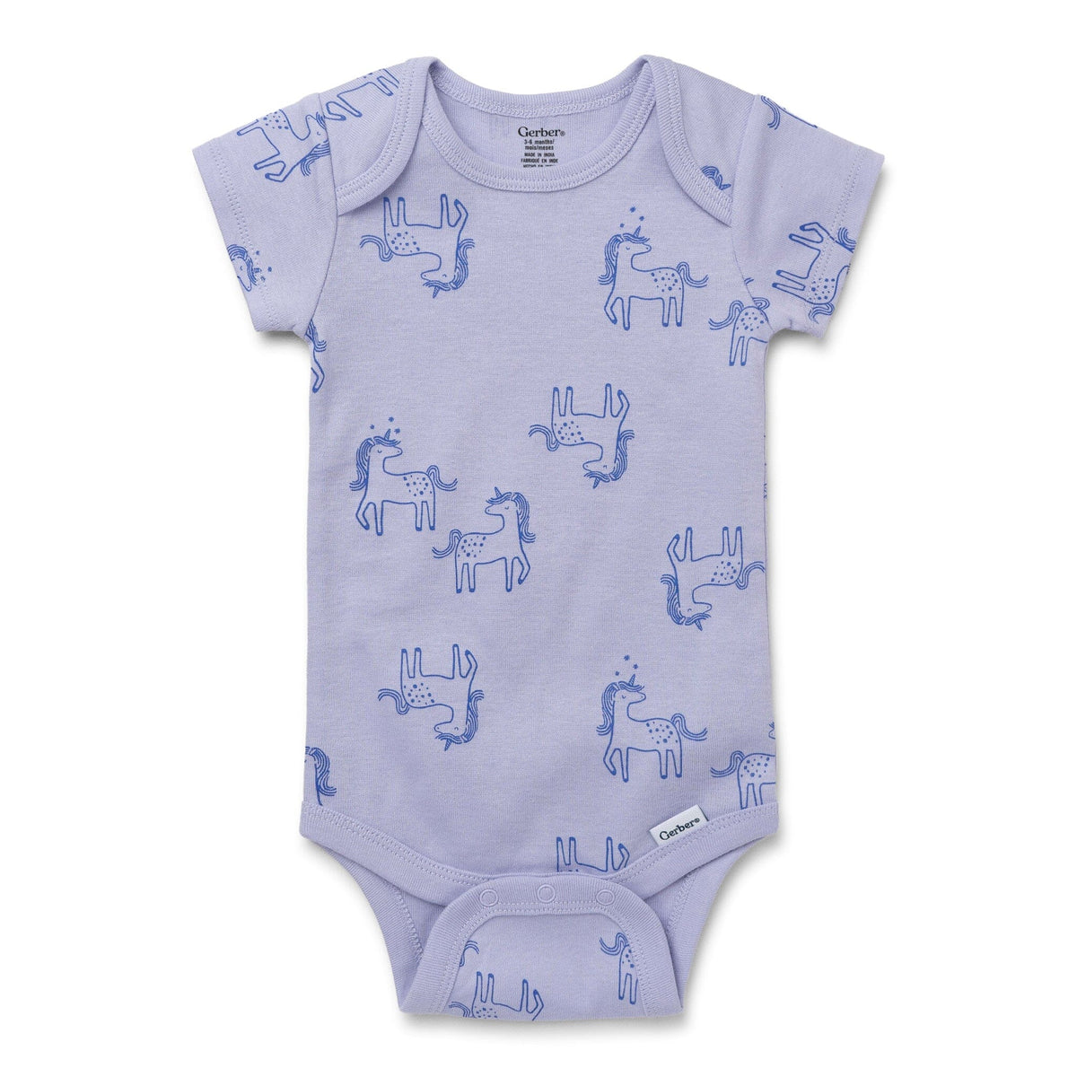 5-Pack Baby Girls Magical Short Sleeve Onesies® Bodysuits onesies Gerber® 