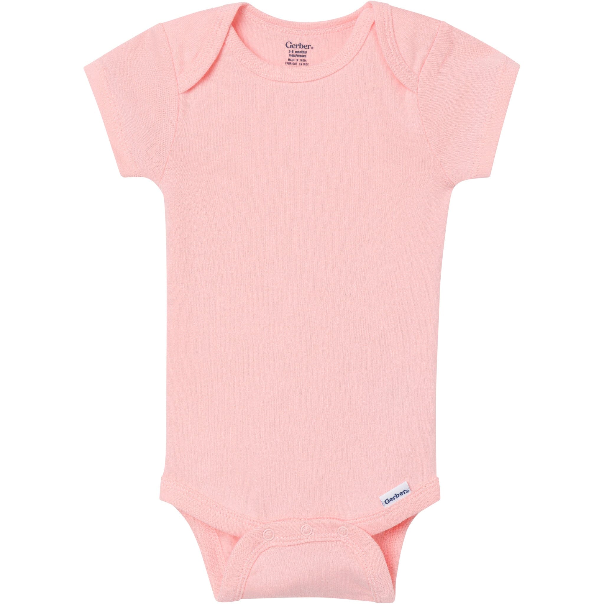 5-Pack Baby Girls Pastels Short Sleeve Bodysuits Onesies Bodysuits Gerber® 