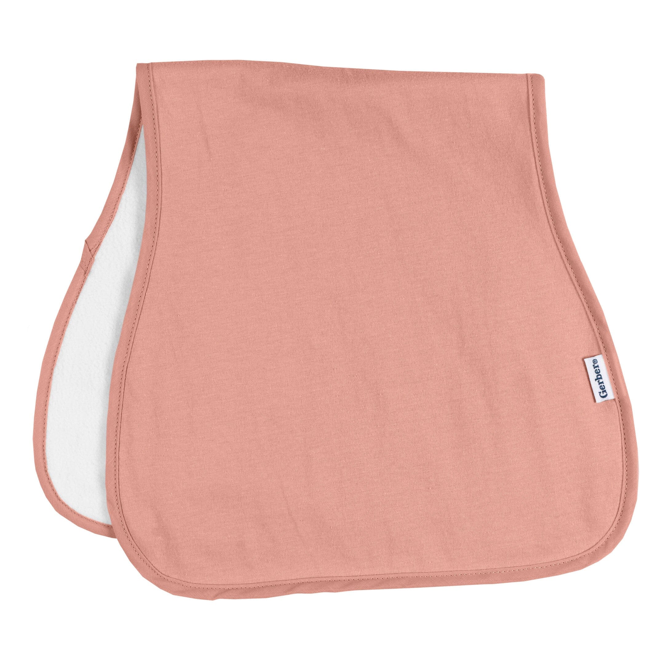 5-Pack Baby Girls Pink Rainbows Burpcloth