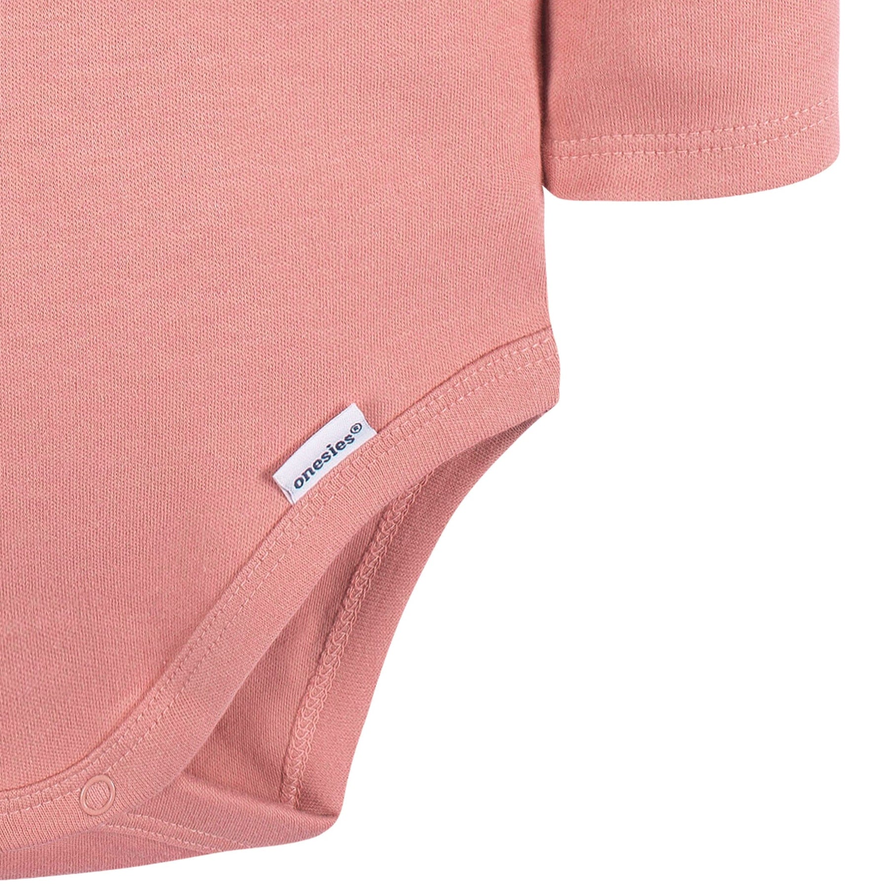 5-Pack Baby Mauve Pink Premium Long Sleeve Onesies® Bodysuits – Gerber ...