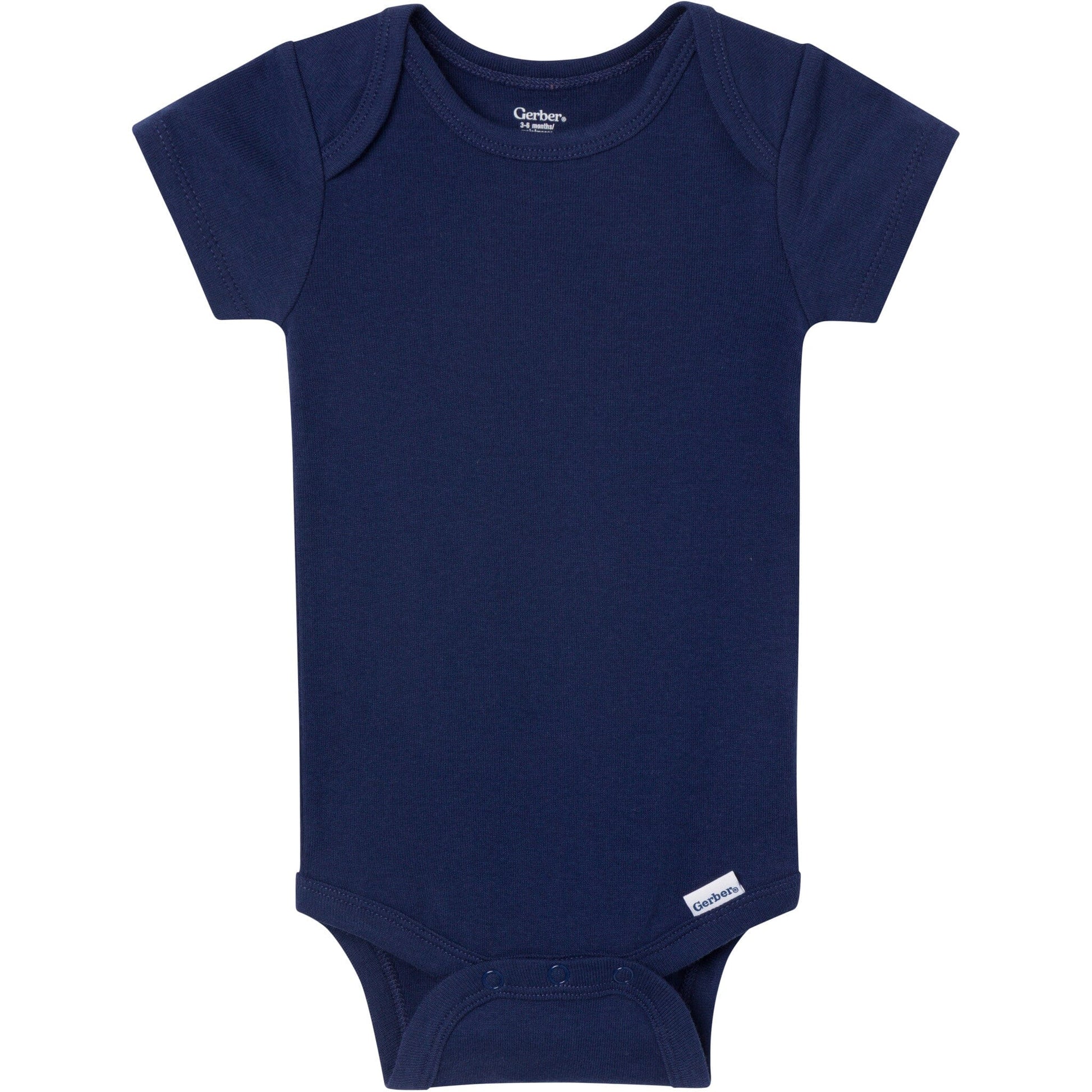 5-Pack Baby Neutral Classic Solids Short Sleeve Bodysuits Onesies Bodysuits Gerber® 