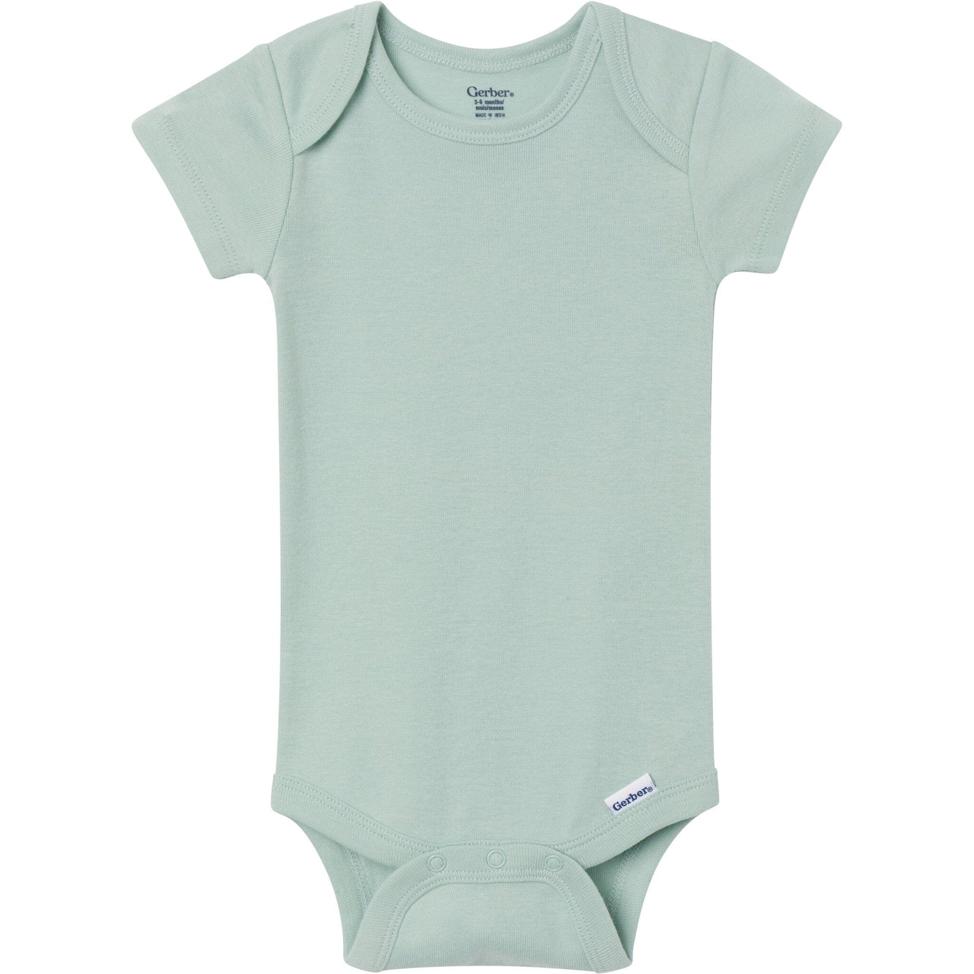 5-Pack Baby Neutral Earth Tone Short Sleeve Bodysuits Onesies Bodysuits Gerber® 