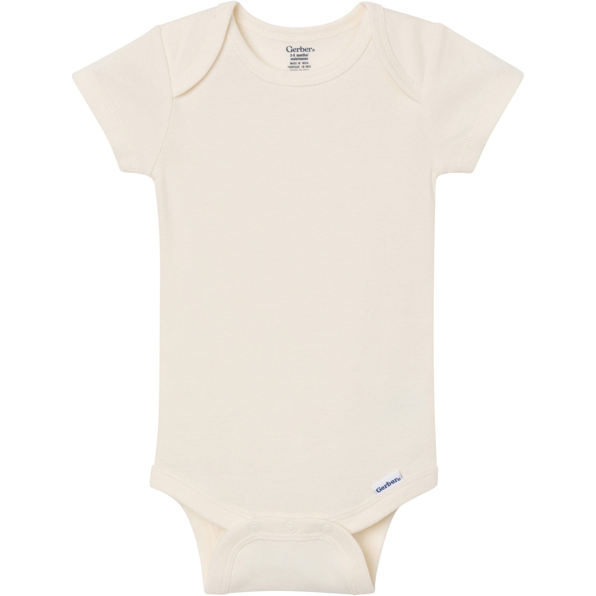 5-Pack Baby Neutral Earth Tone Short Sleeve Bodysuits Onesies Bodysuits Gerber® 