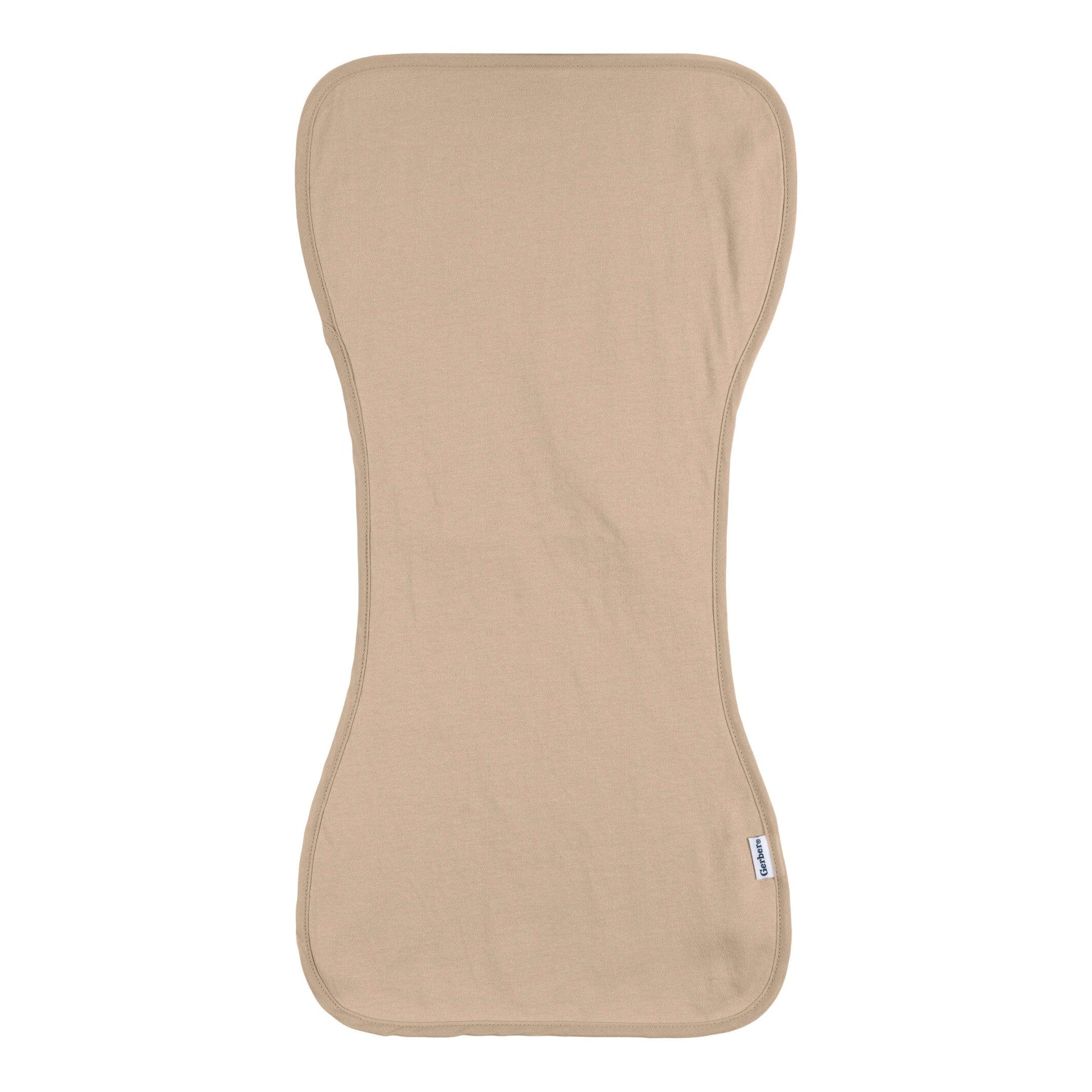 5-Pack Baby Neutral Rust Tan Burpcloth